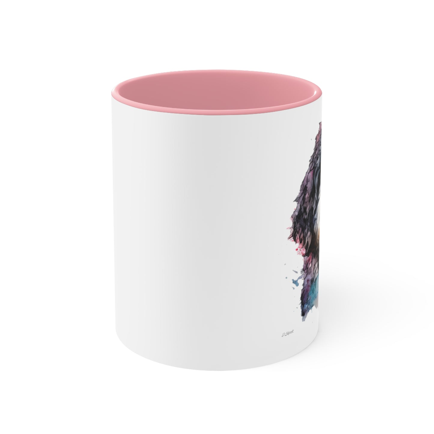 Portuguese Water Dog 2 Accent Mugs