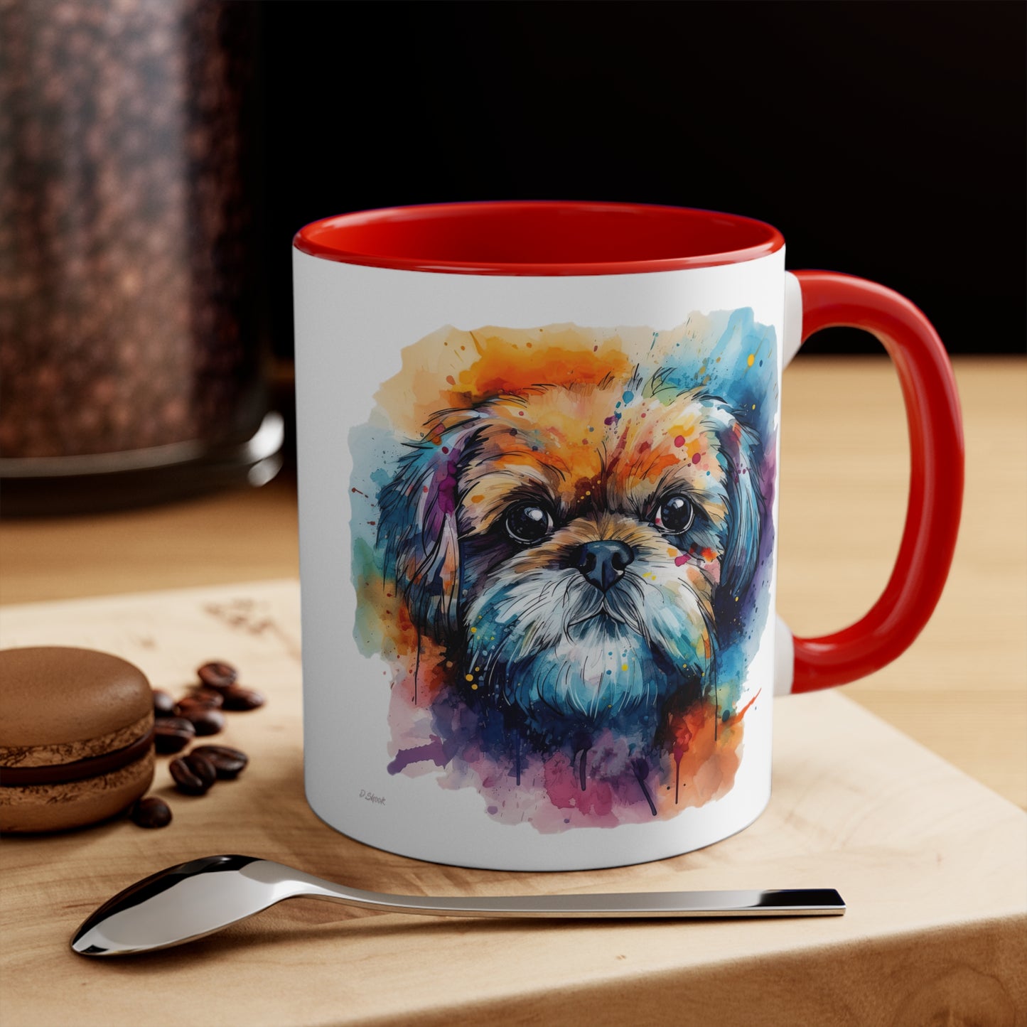 Shih Tzu 1 Accent Mugs