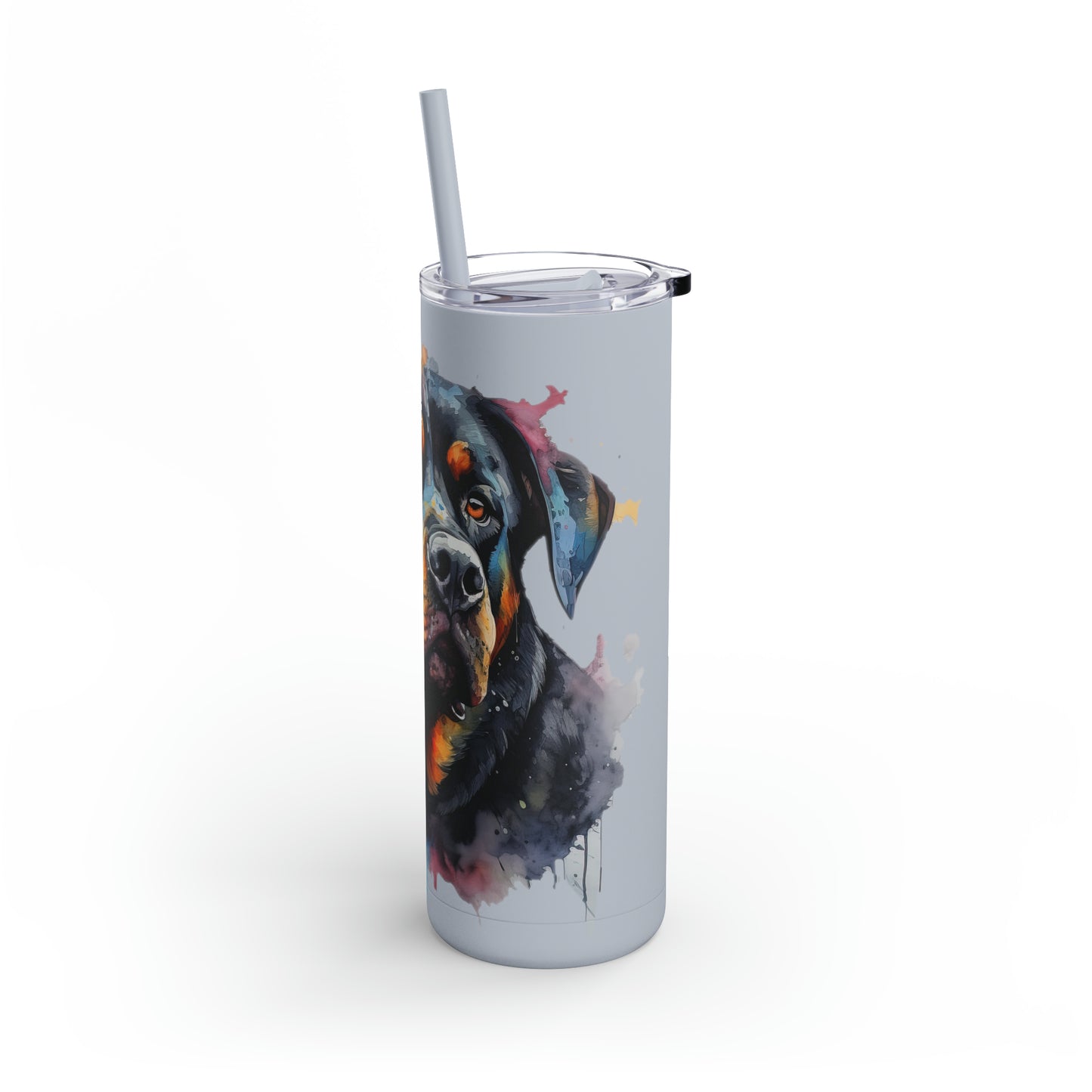 Rottweiler 3 Maars Maker Skinny Matte Tumbler, 20oz