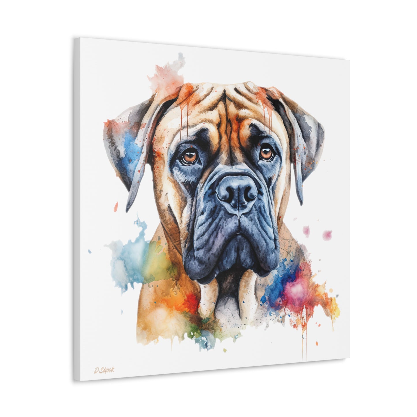 Bullmastiff 2 Canvas Gallery Wraps