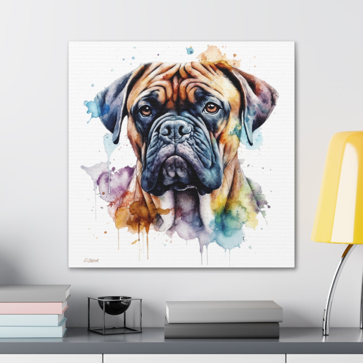 Bullmastiff 1 Canvas Gallery Wraps