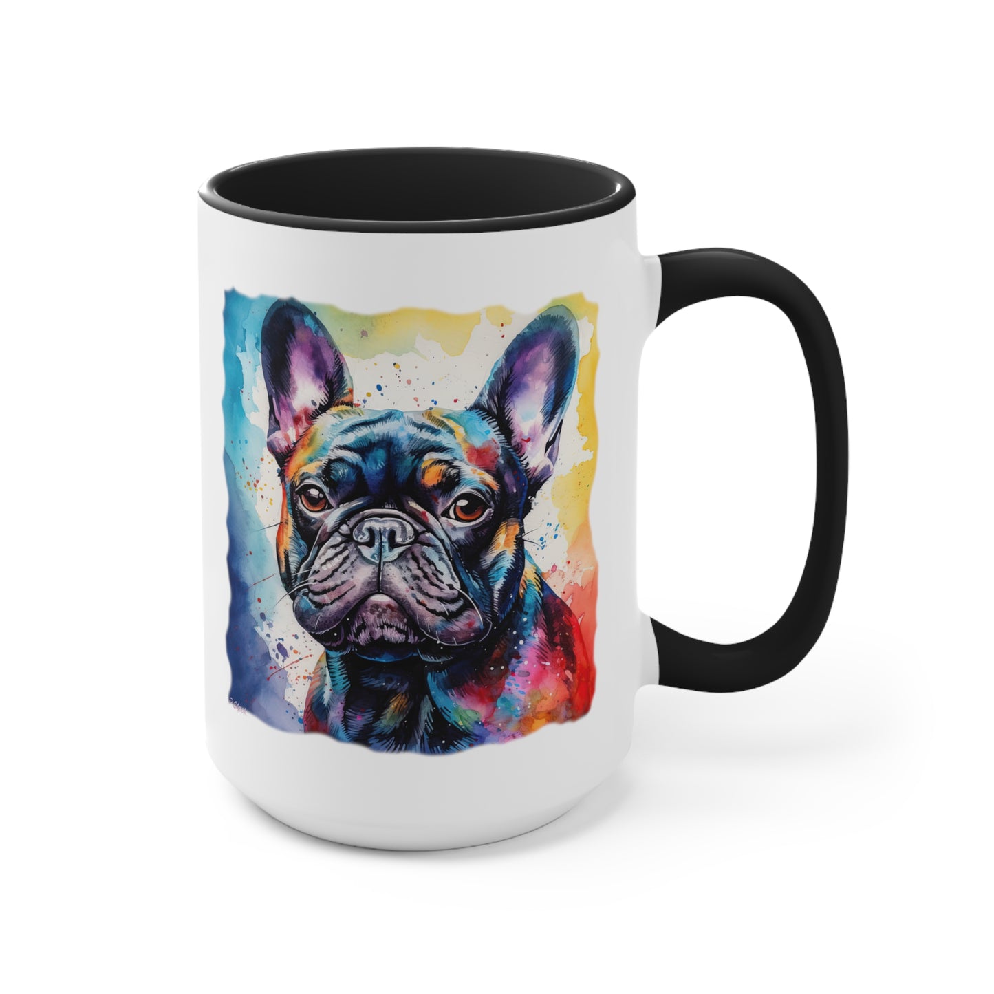 French Bulldog 2 Accent Mugs