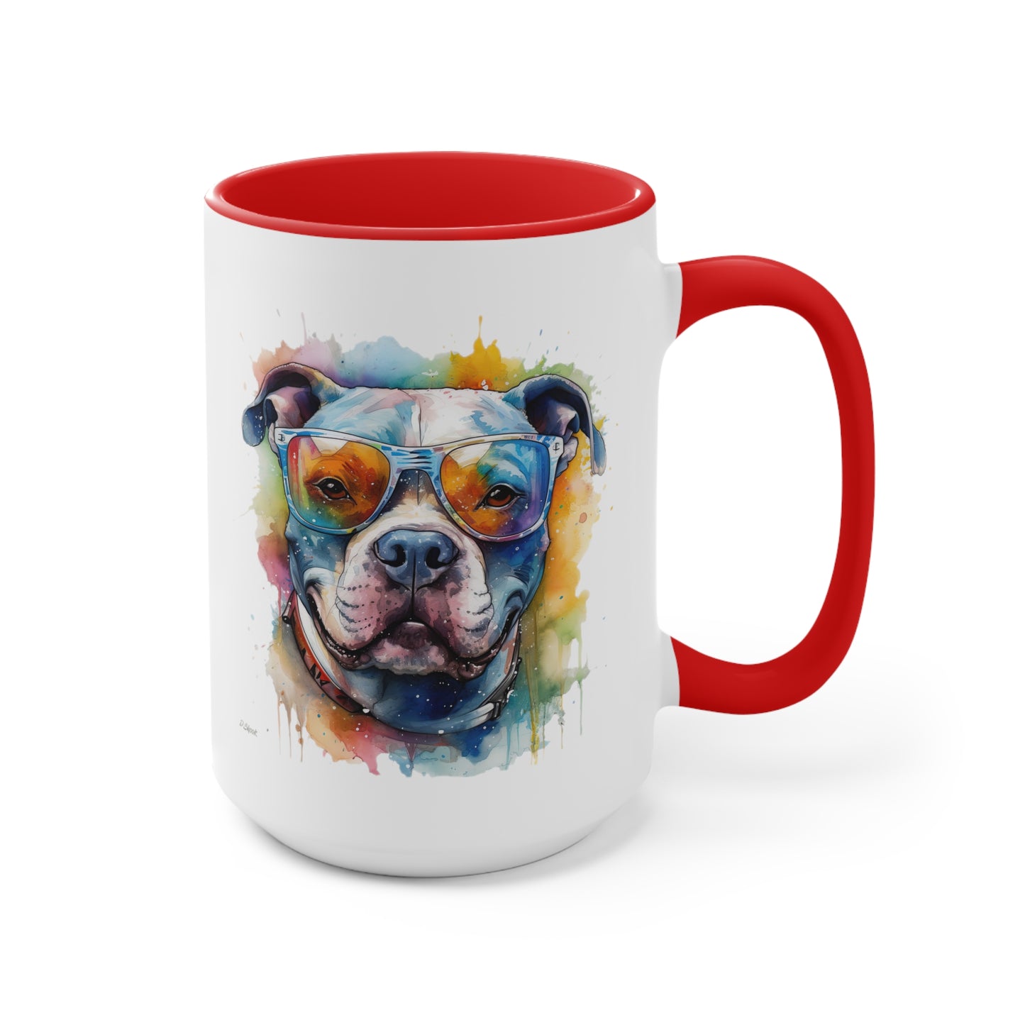 Pitbull 4 Accent Mugs