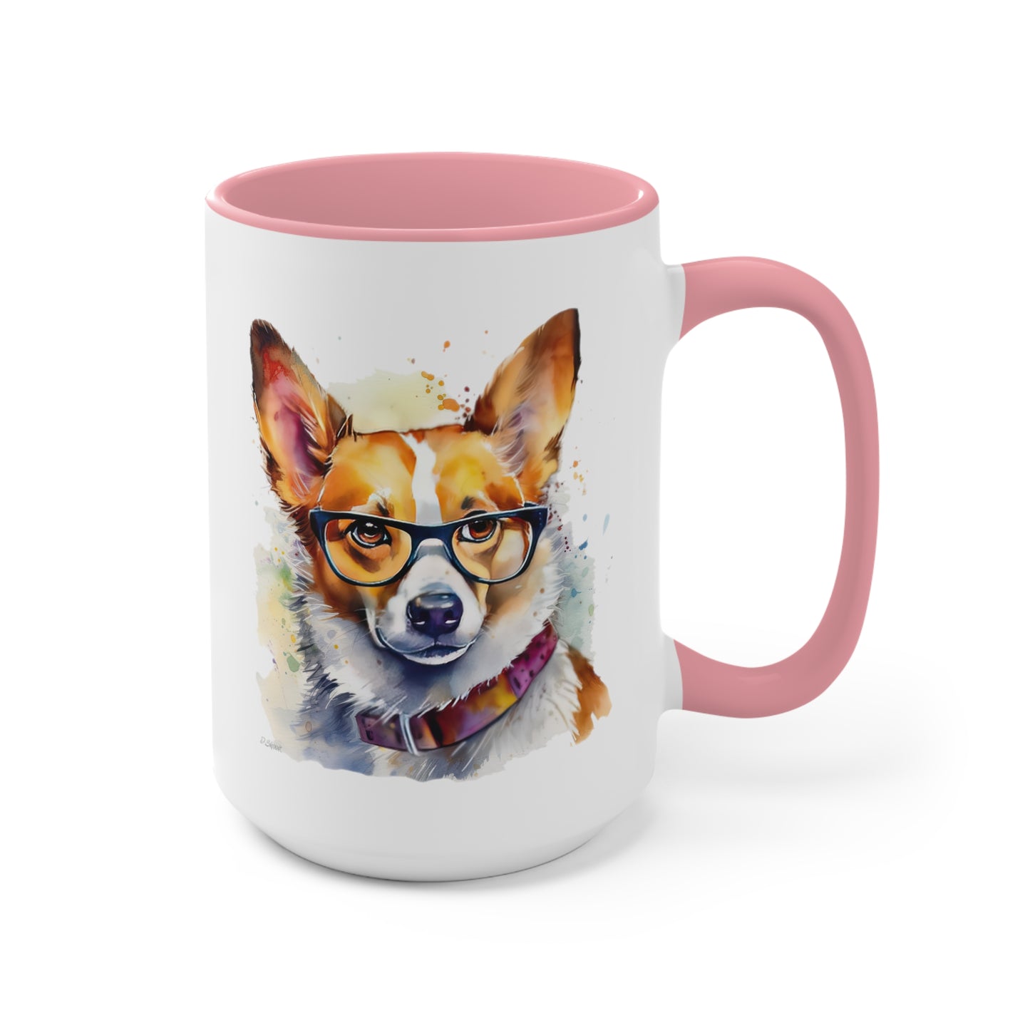 Pembroke Welsh Corgi 4 Accent Mugs