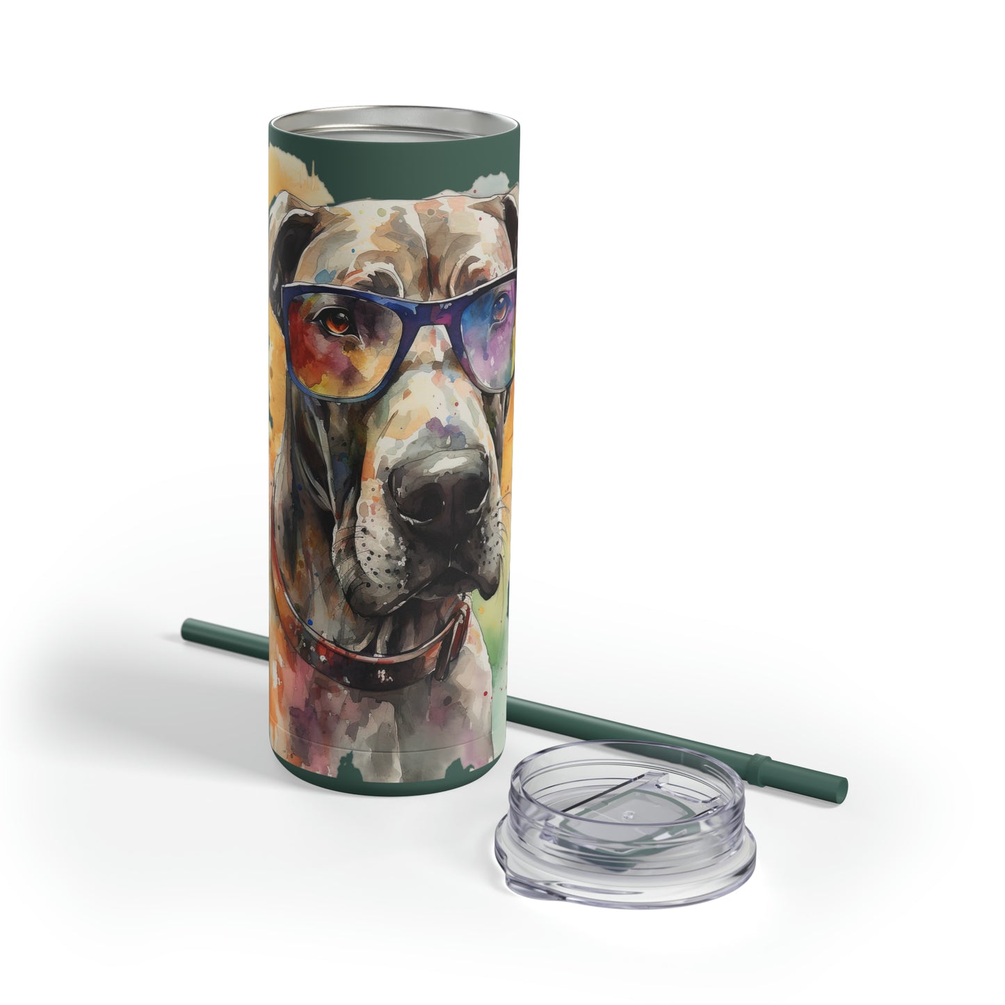 Great Dane 4 Maars Maker Skinny Matte Tumbler, 20oz