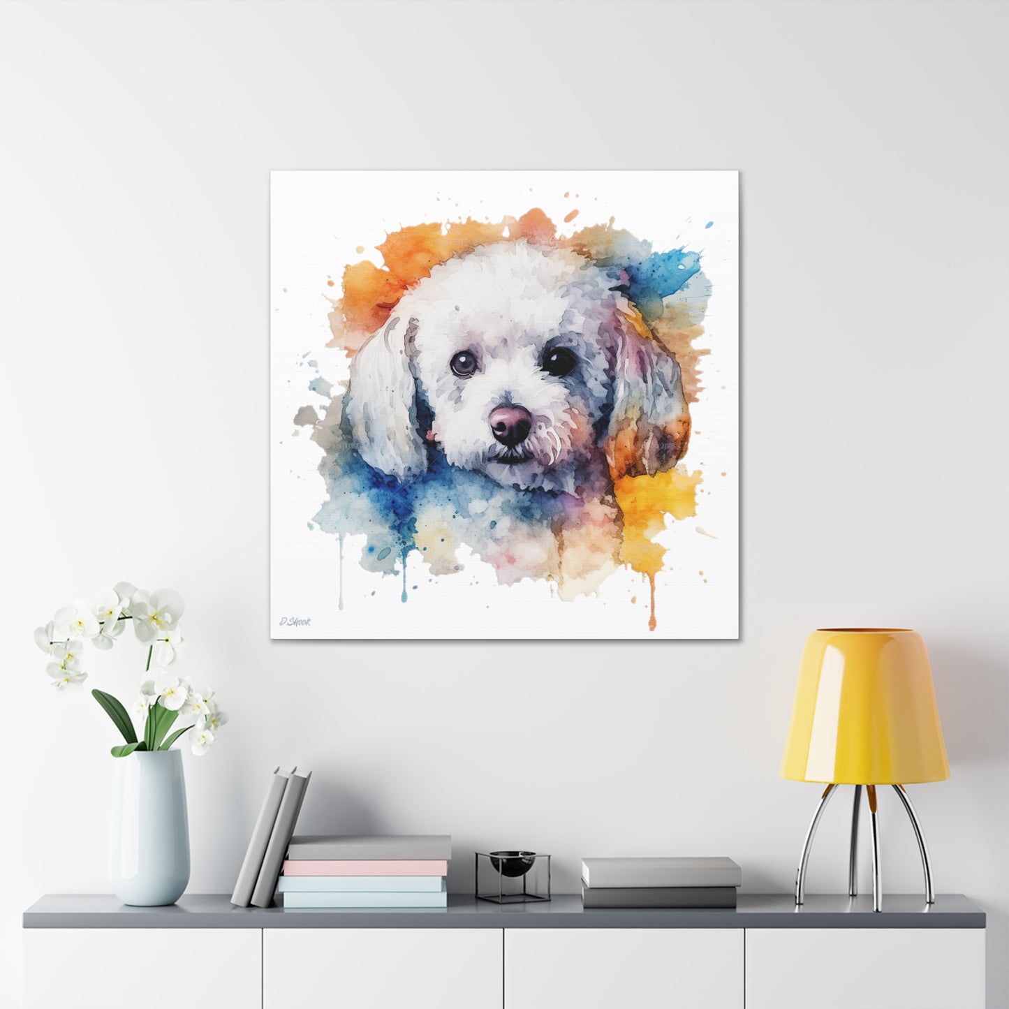 Bichon Frise 3 Canvas Gallery Wraps