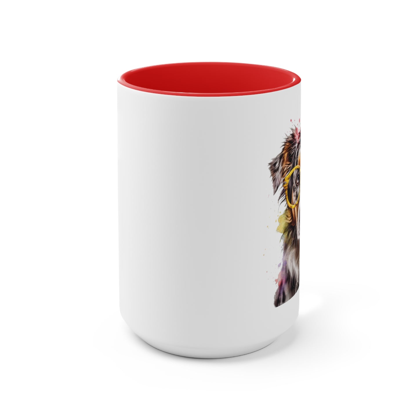 Australian Shepherd 4 Accent Mugs