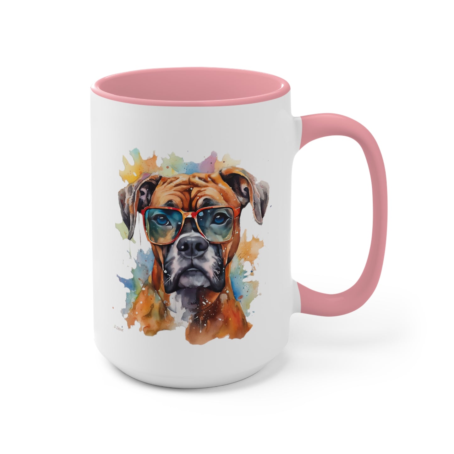 Boxer 4 Accent Mugs