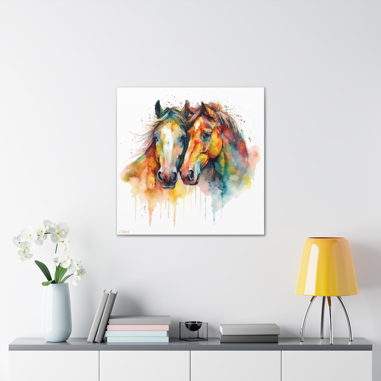 Horse Rescue 6 Canvas Gallery Wraps