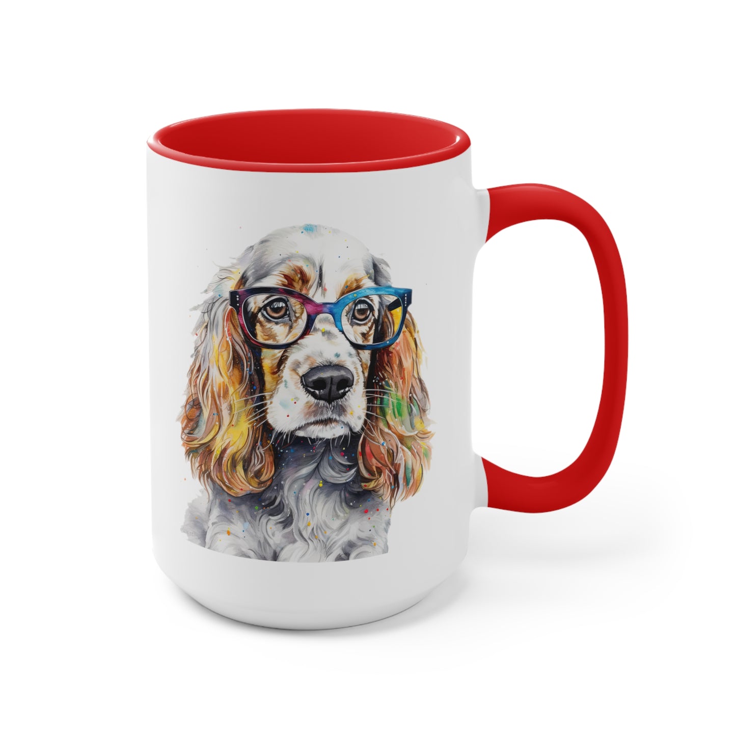 English Cocker Spaniel 6 Accent Mugs