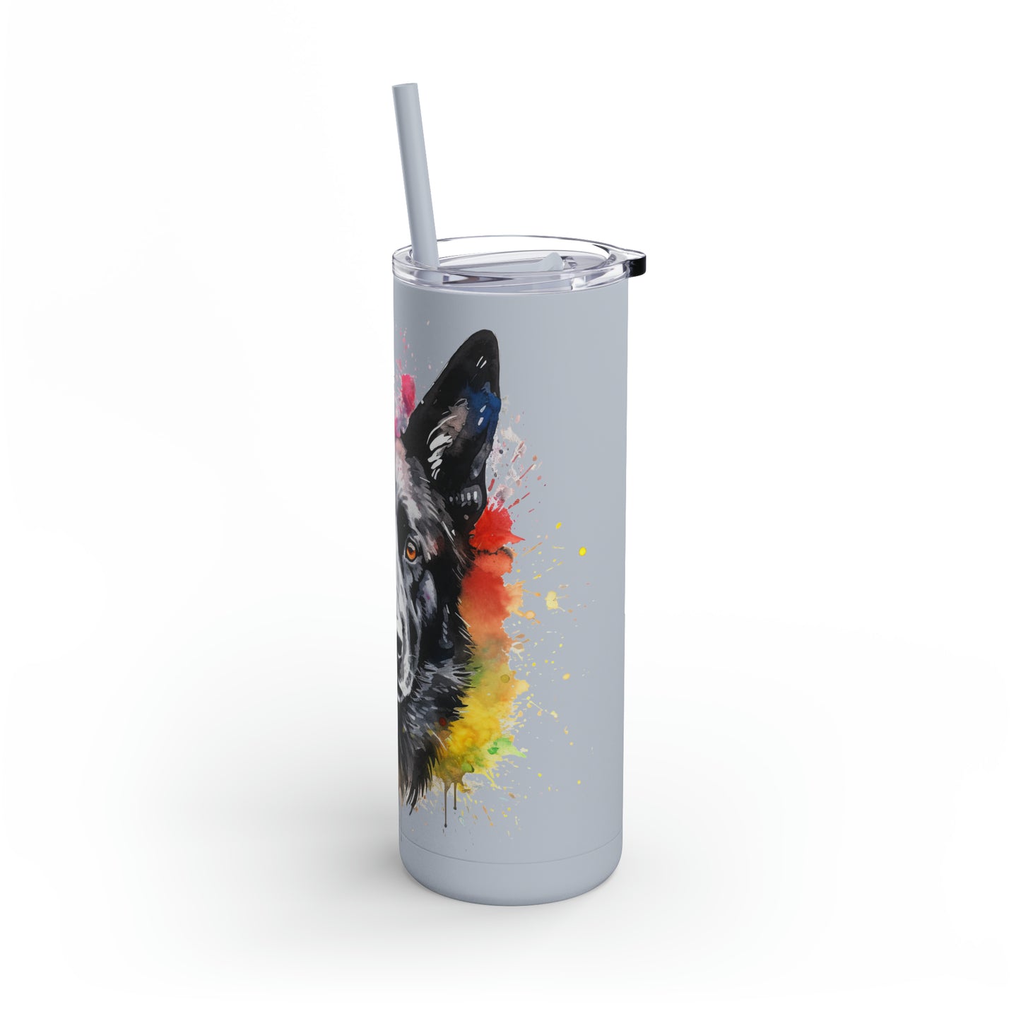 German Sheppard 21 Maars Maker Skinny Matte Tumbler, 20oz
