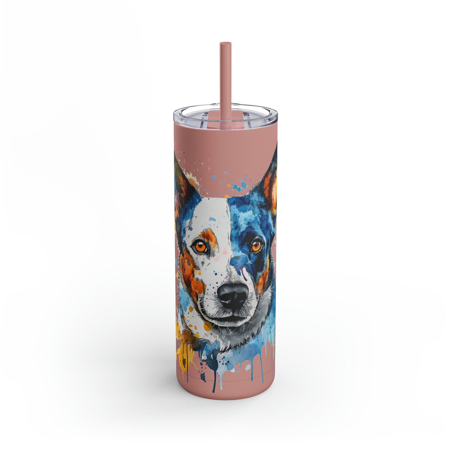 Blue Heeler 2 Maars Maker Skinny Matte Tumbler, 20oz