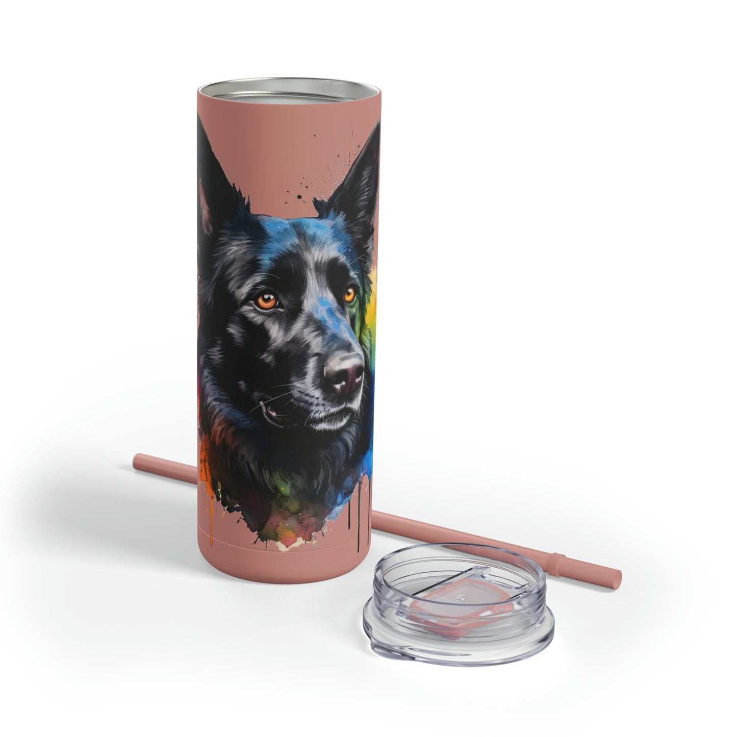 German Sheppard 22 Maars Maker Skinny Matte Tumbler, 20oz