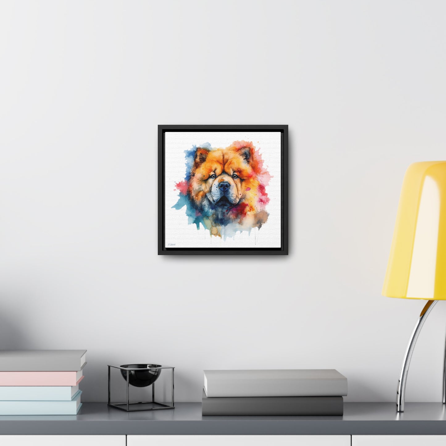 Chow Chow 1 Gallery Canvas Wraps, Square Frame
