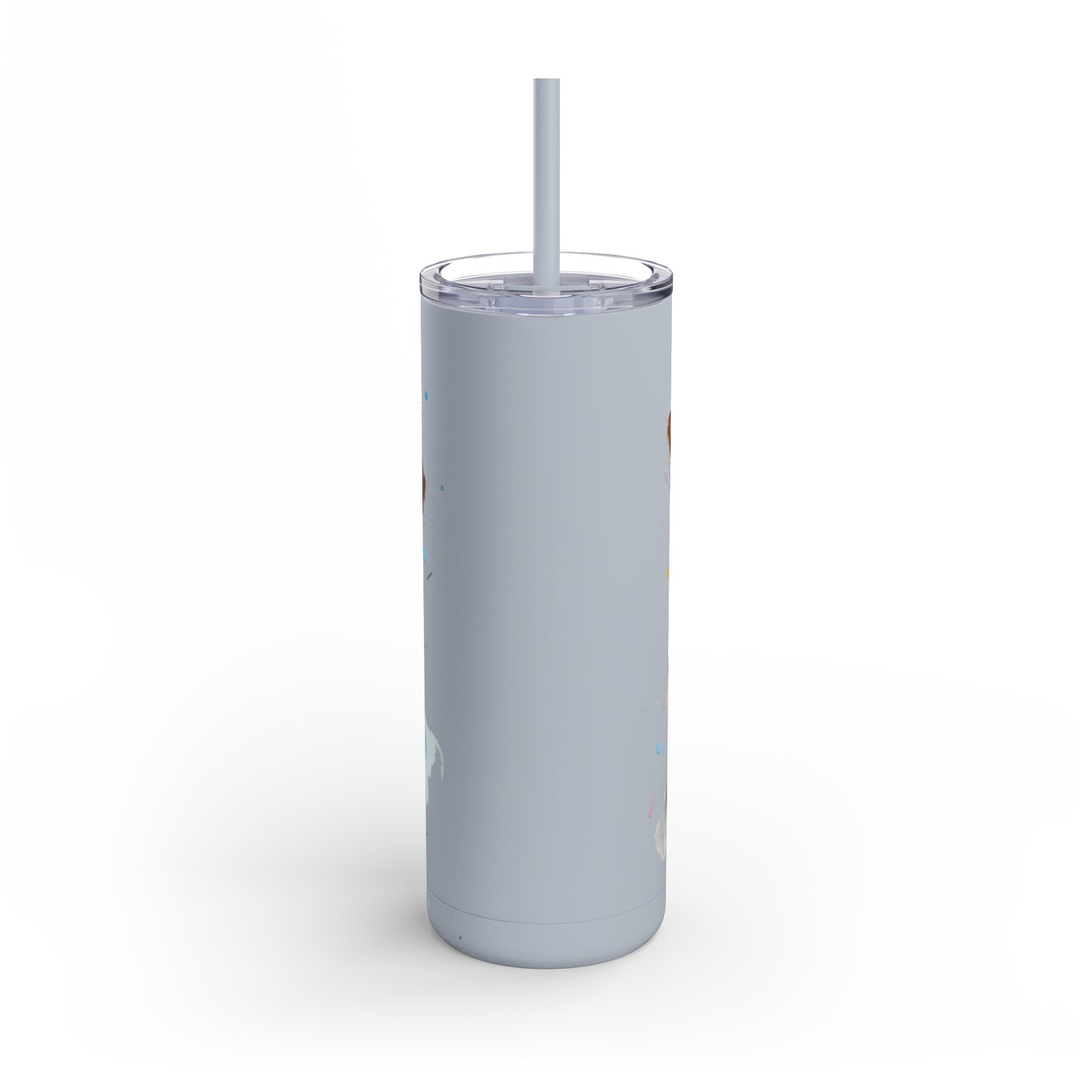 Airedale Terrier 7 Maars Maker Skinny Matte Tumbler, 20oz