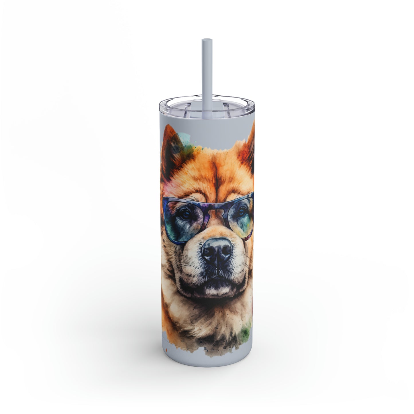 Chow Chow 5 Maars Maker Skinny Matte Tumbler, 20oz