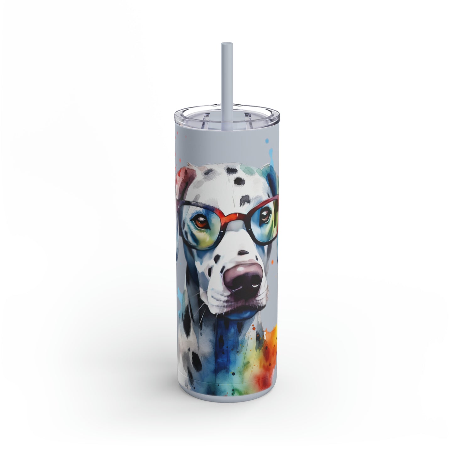 Dalmatian 4 Maars Maker Skinny Matte Tumbler, 20oz