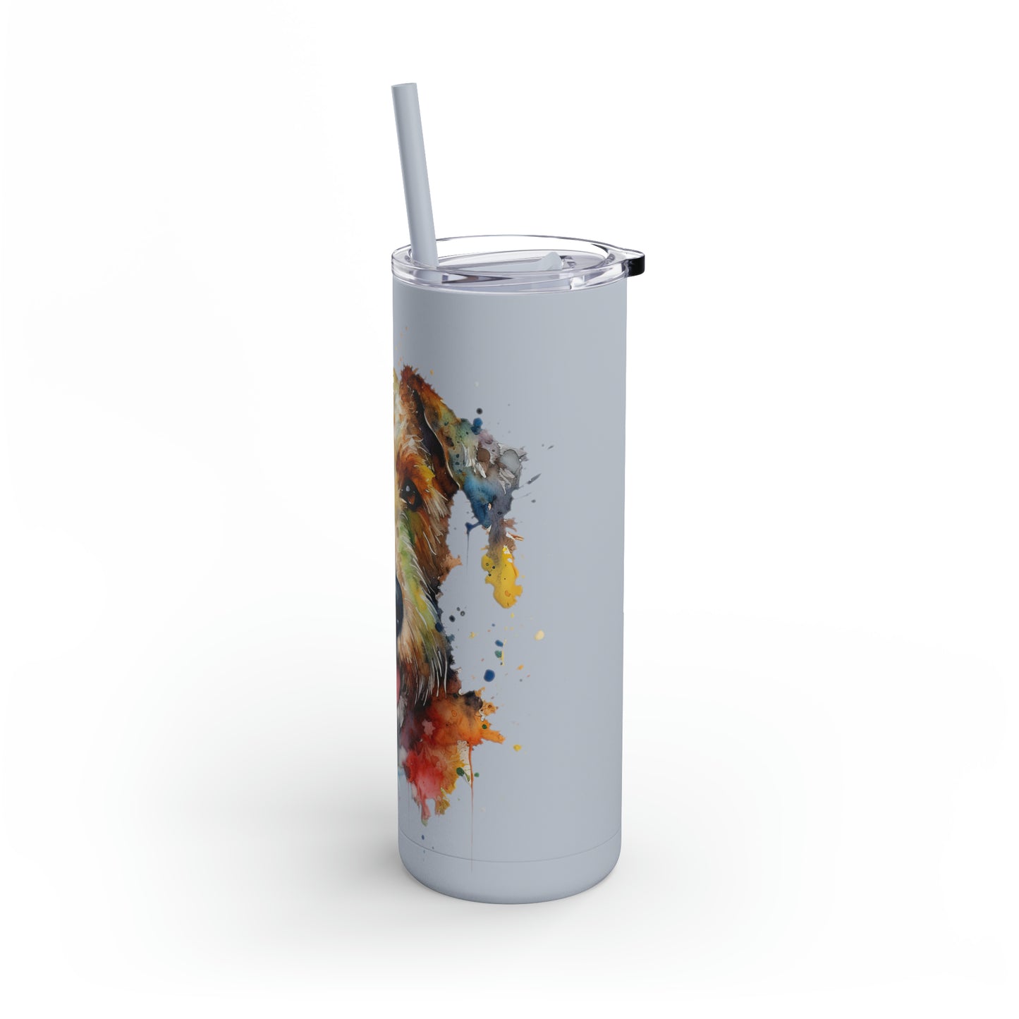 Airedale Terrier 1 Maars Maker Skinny Matte Tumbler, 20oz