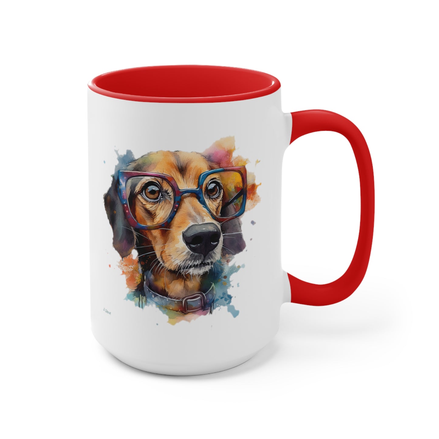 Dachshund 7 Accent Mugs