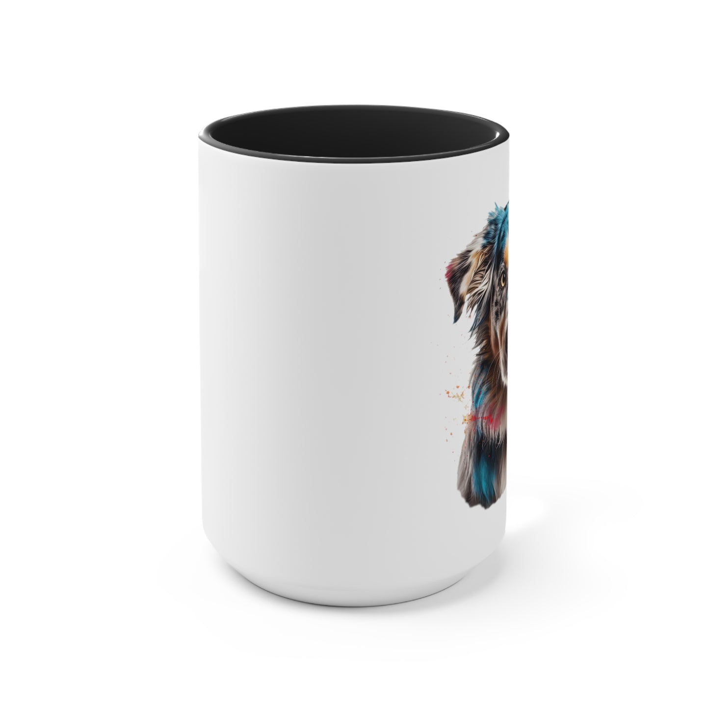 Australian Shepherd 3 Accent Mugs