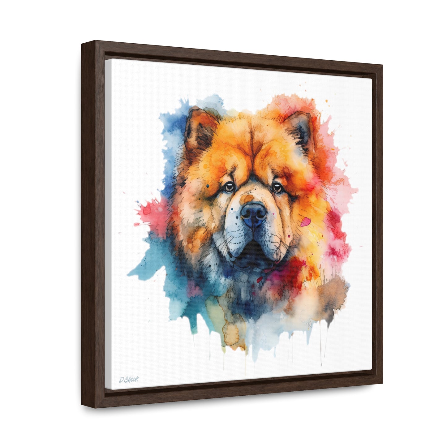 Chow Chow 1 Gallery Canvas Wraps, Square Frame
