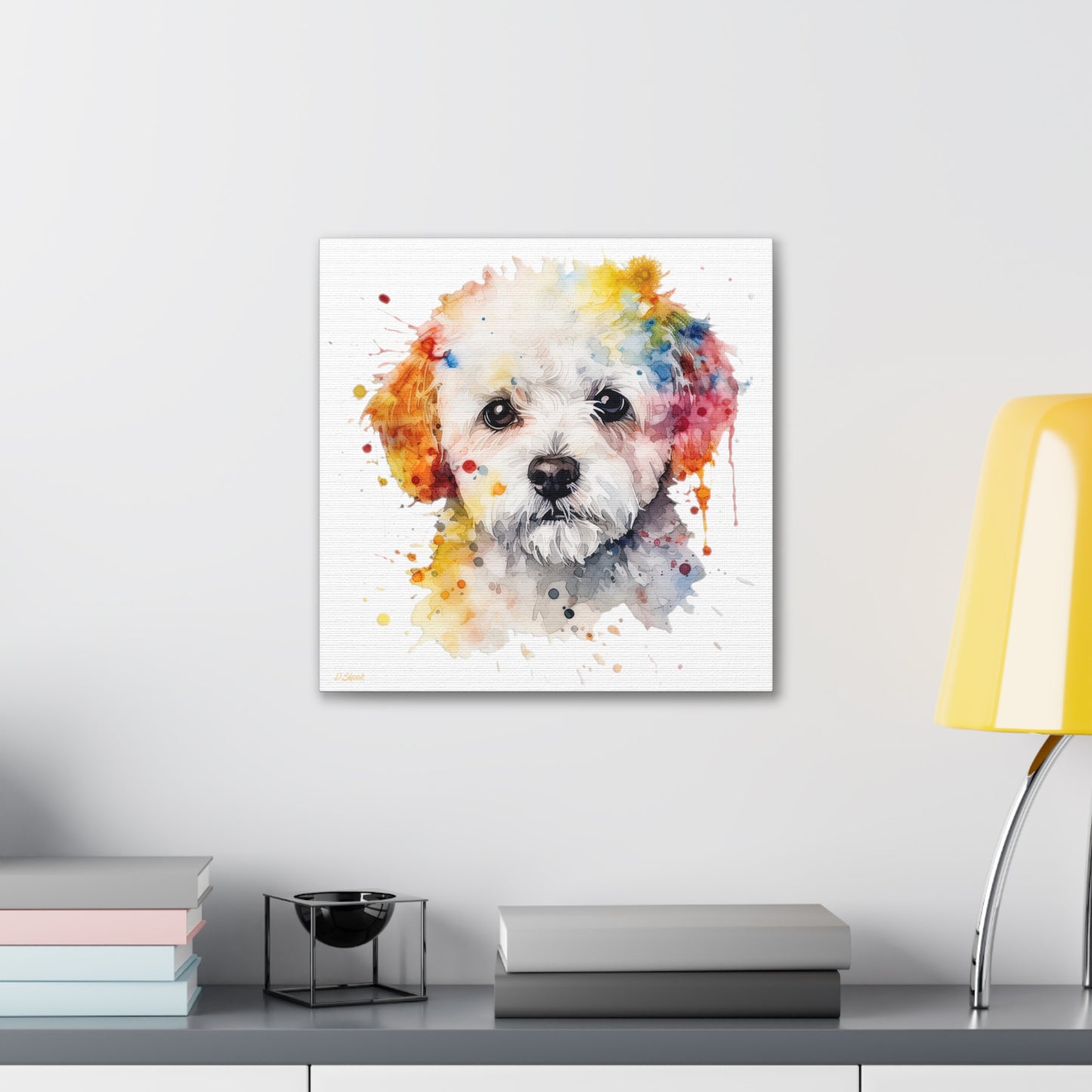 Bichon Frise 2 Canvas Gallery Wraps