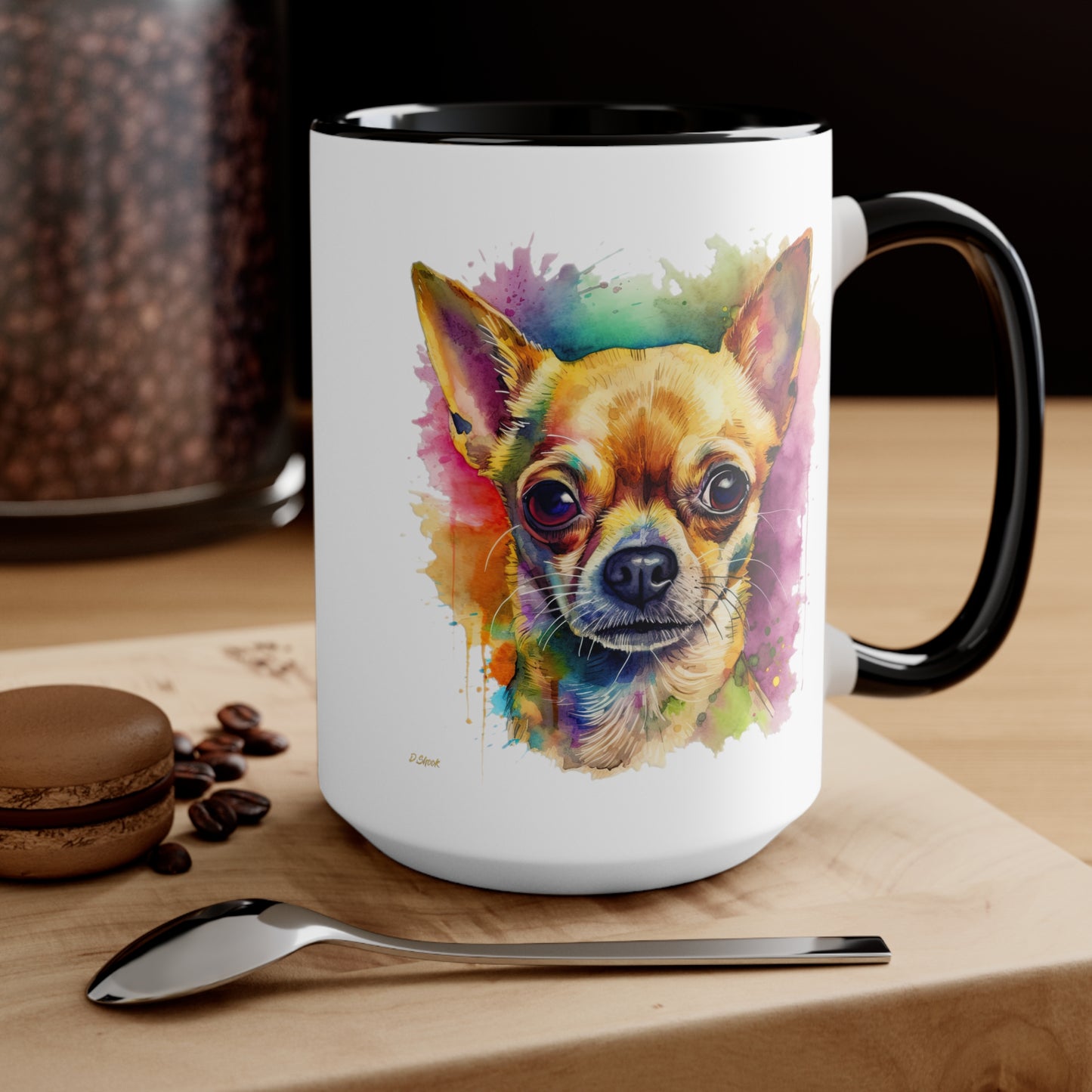 Chihuahua 7 Accent Mugs