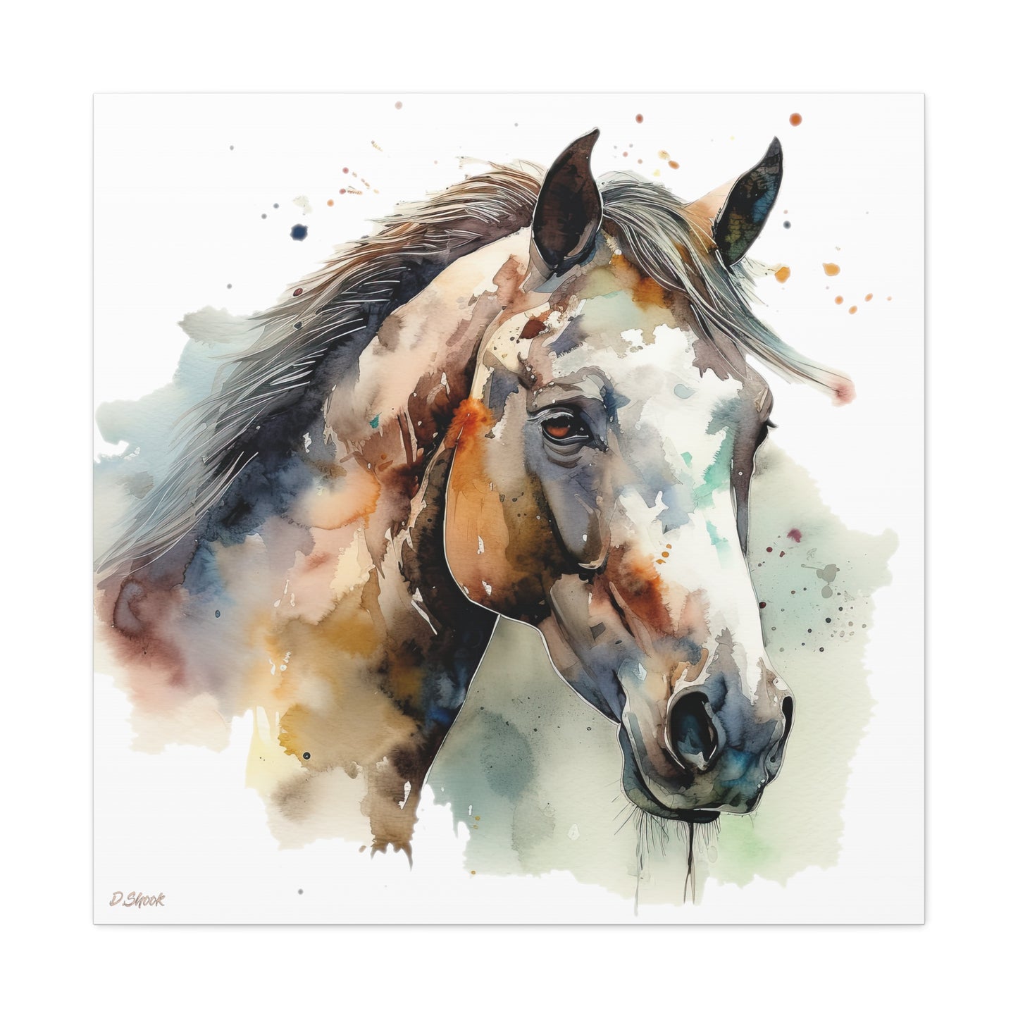 Horse Rescue 22 Canvas Gallery Wraps