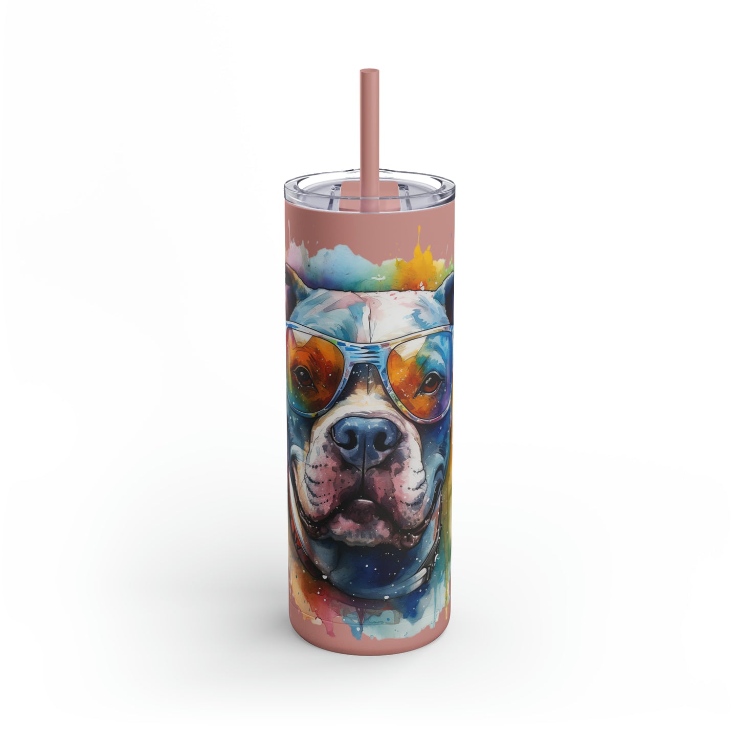 Pitbull 4 Maars Maker Skinny Matte Tumbler, 20oz