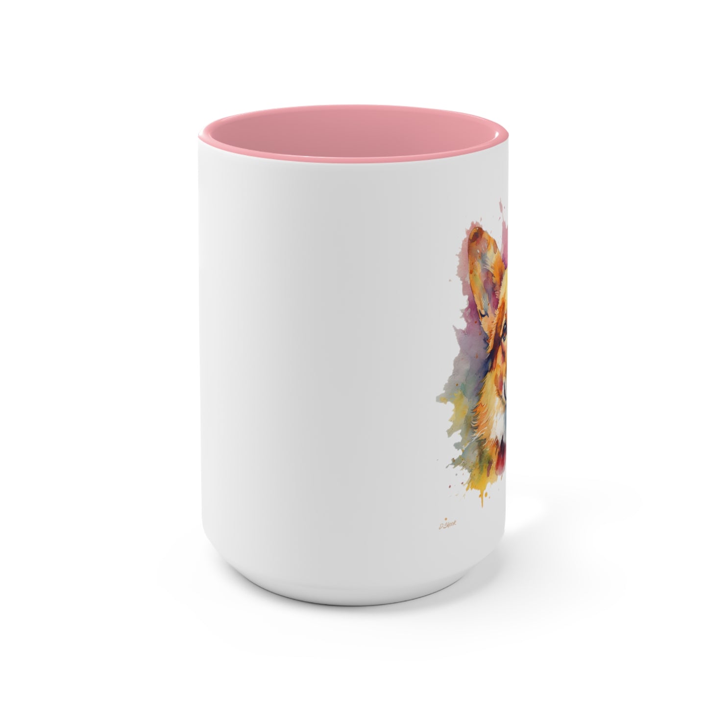 Pembroke Welsh Corgi 1 Accent Mugs