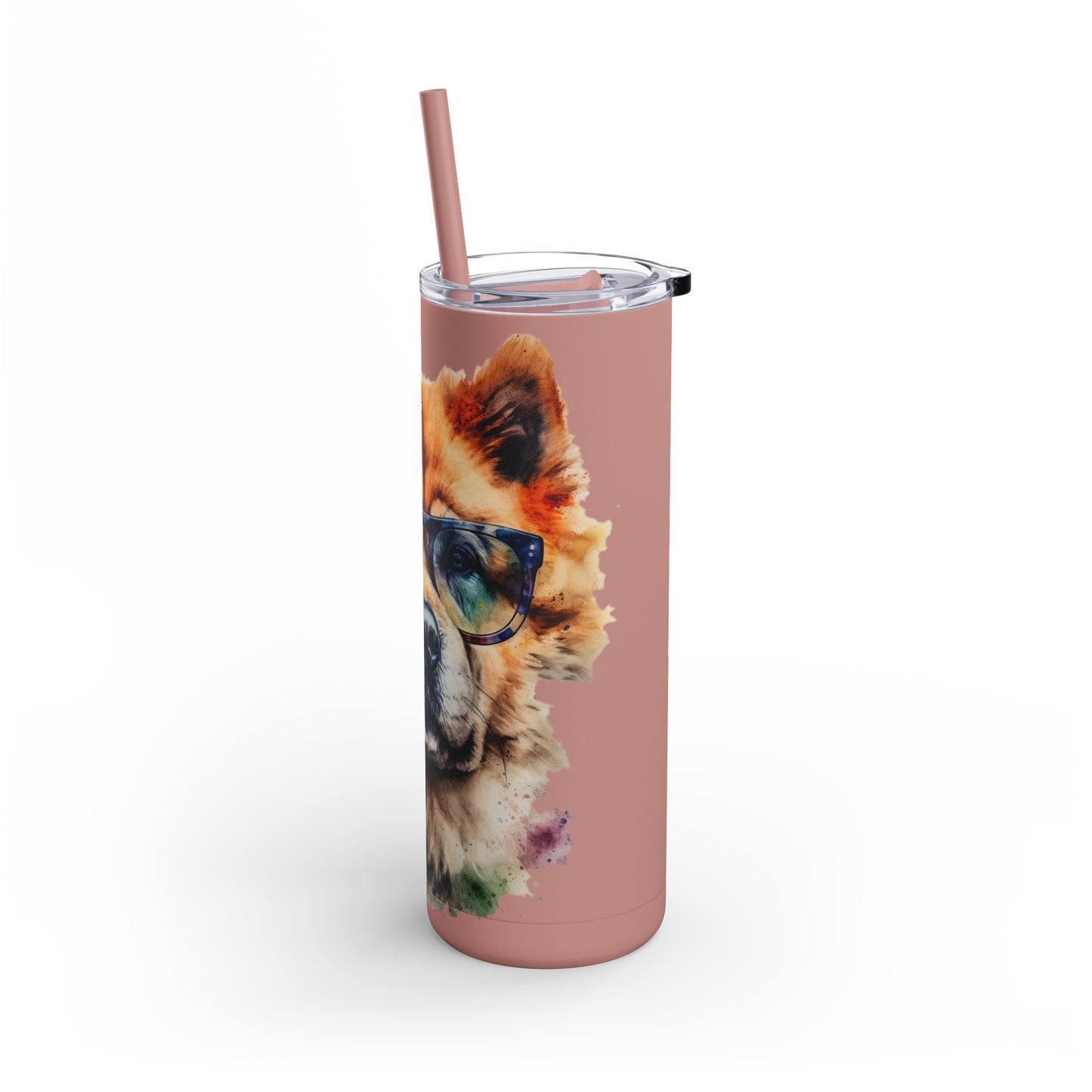 Chow Chow 5 Maars Maker Skinny Matte Tumbler, 20oz