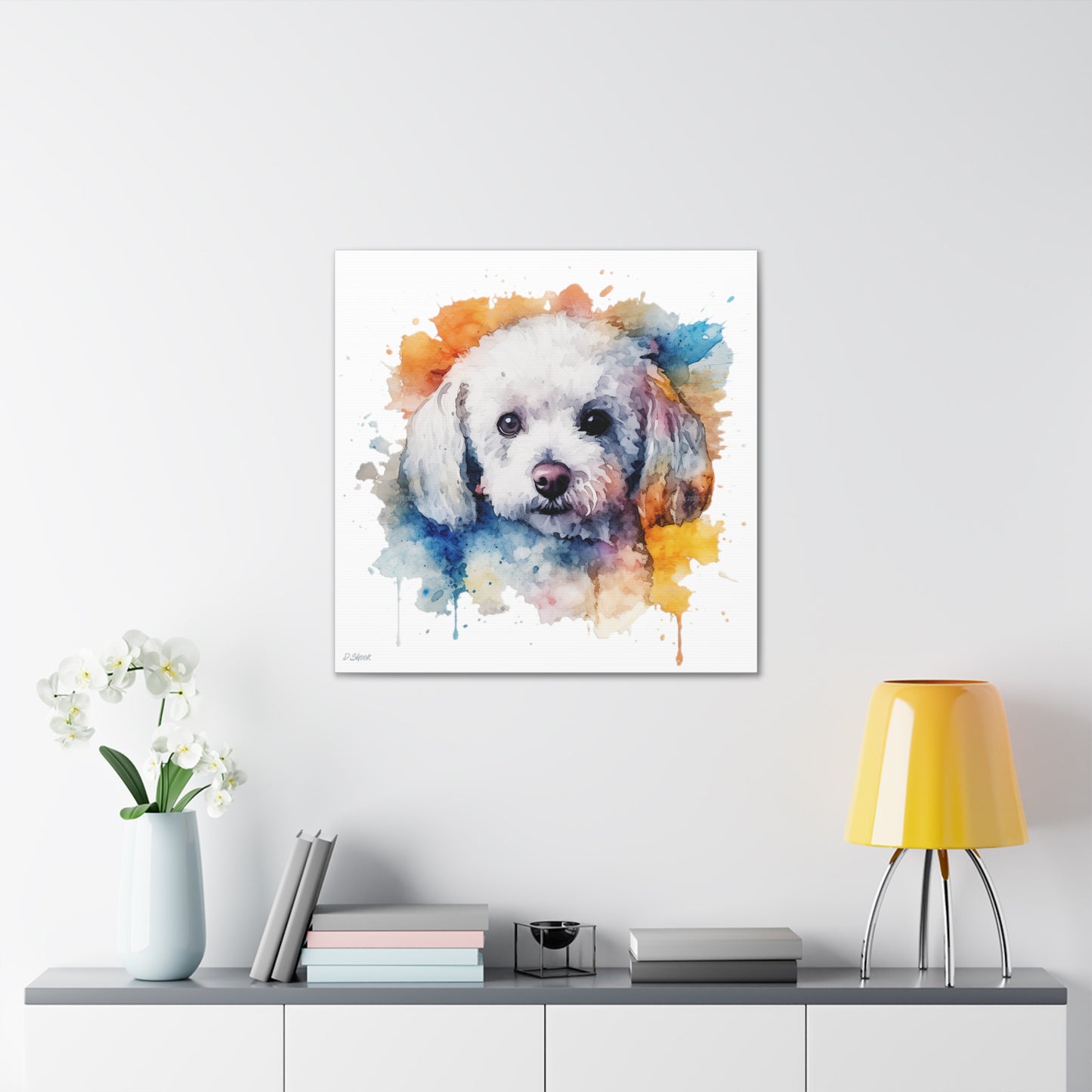 Bichon Frise 3 Canvas Gallery Wraps
