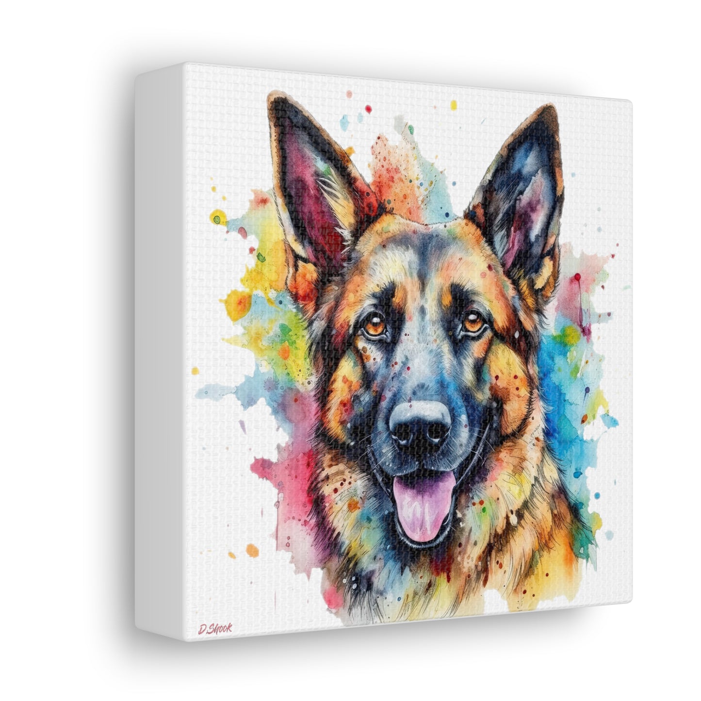 German Sheppard 1 Canvas Gallery Wraps