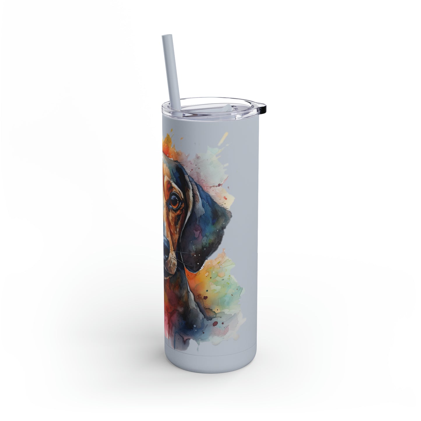 Dachshund 4 Maars Maker Skinny Matte Tumbler, 20oz