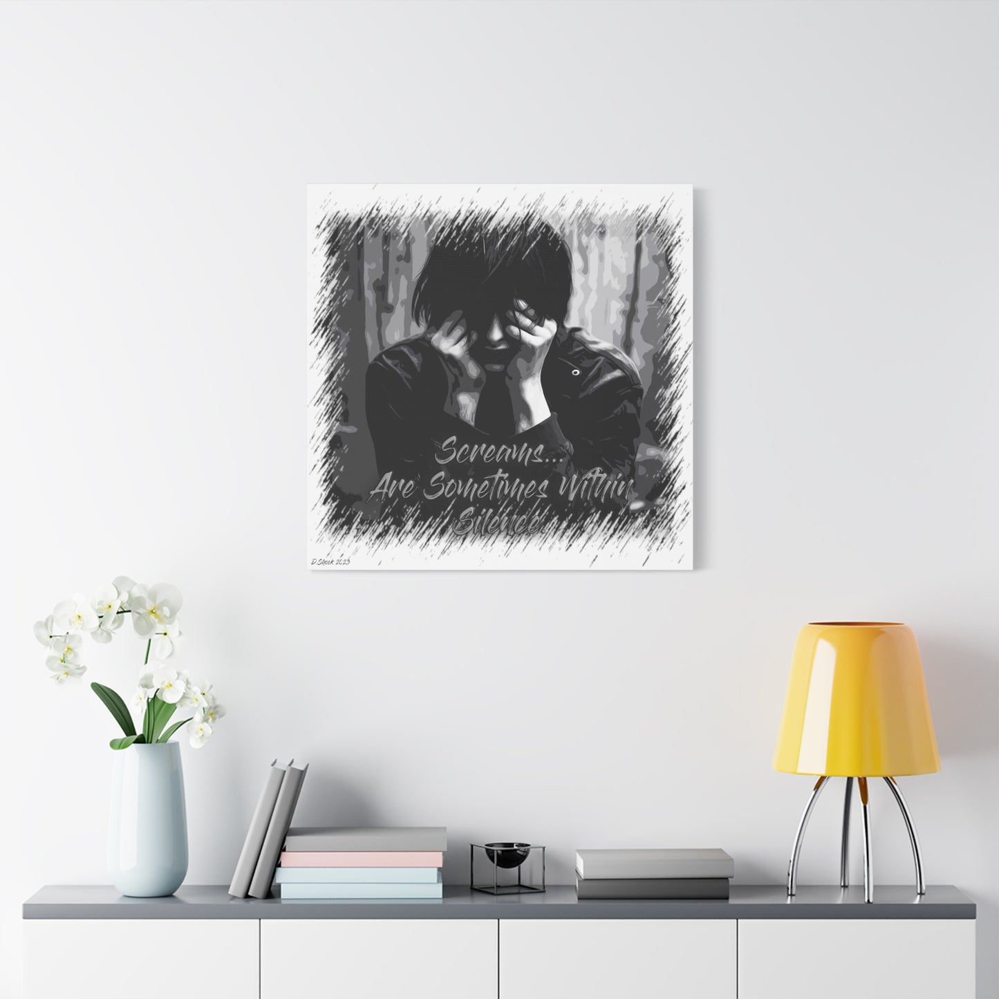 Screams: Matte Canvas, Stretched, 1.25"