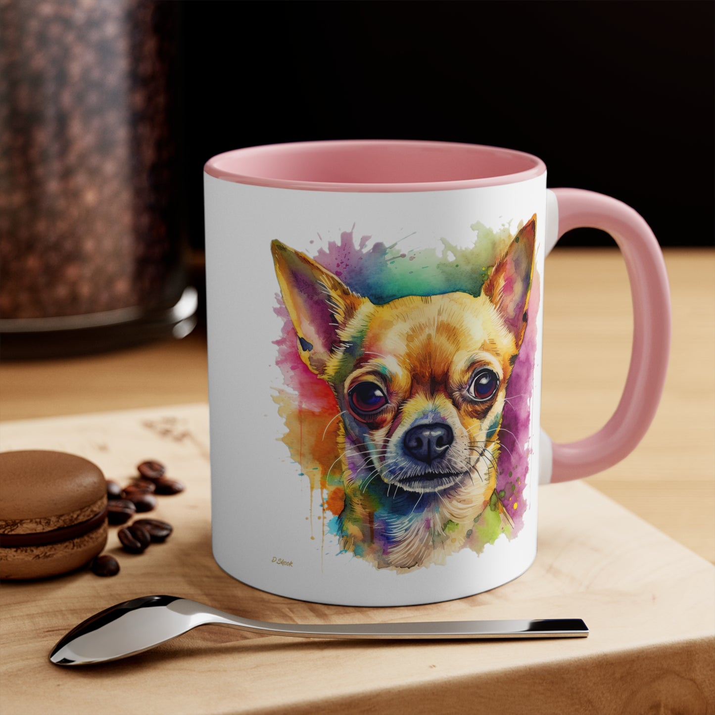 Chihuahua 7 Accent Mugs