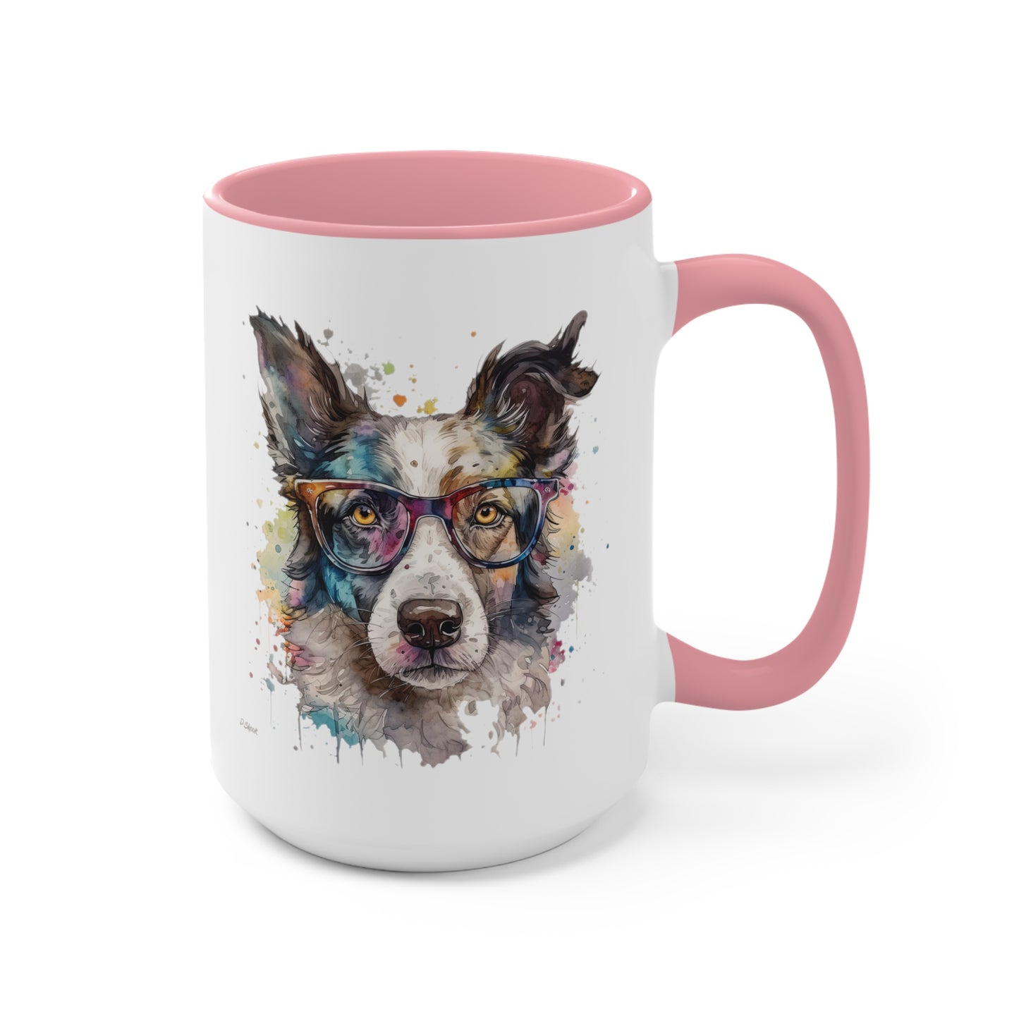 Border Collie 7 Accent Mugs