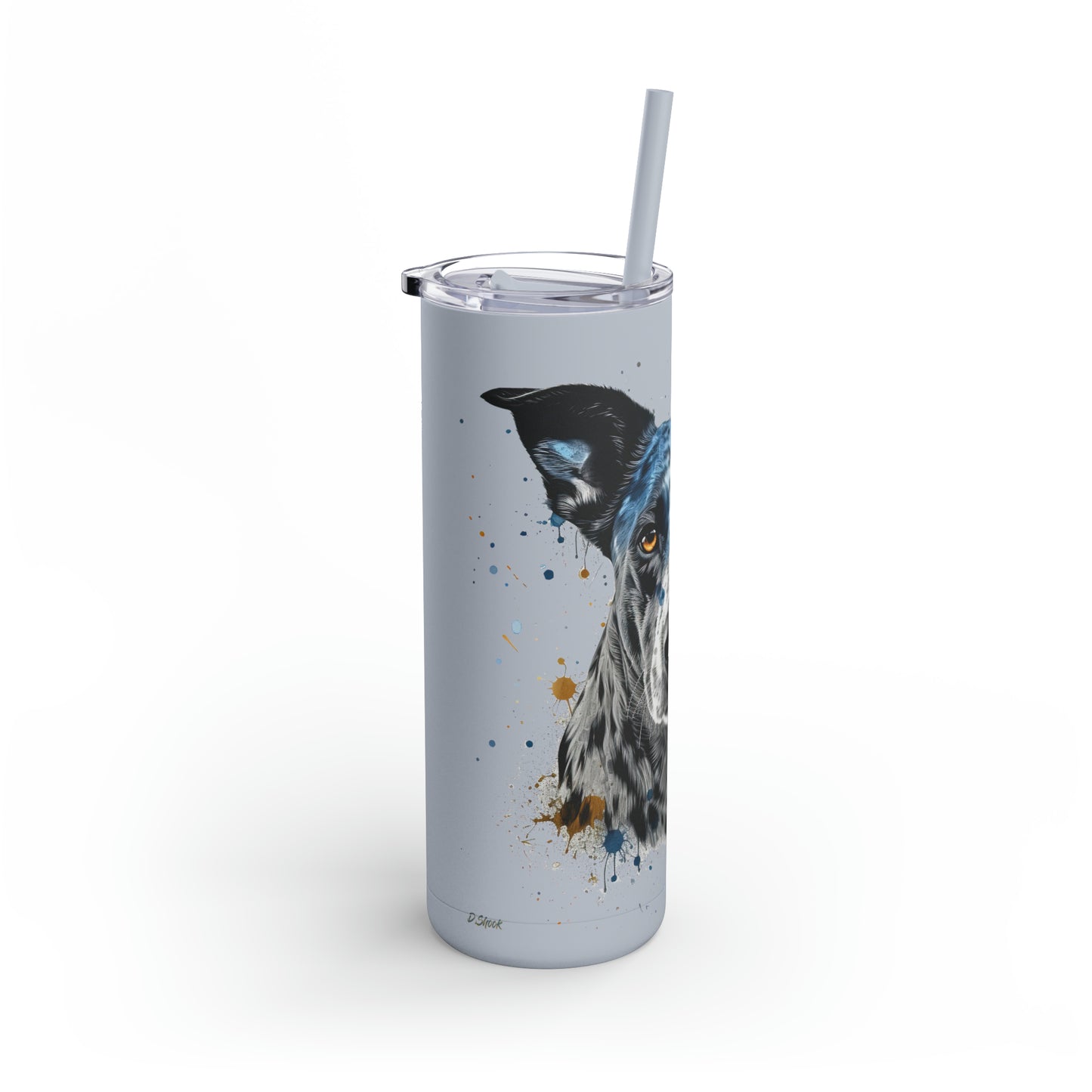 Blue Heeler 4 Maars Maker Skinny Matte Tumbler, 20oz