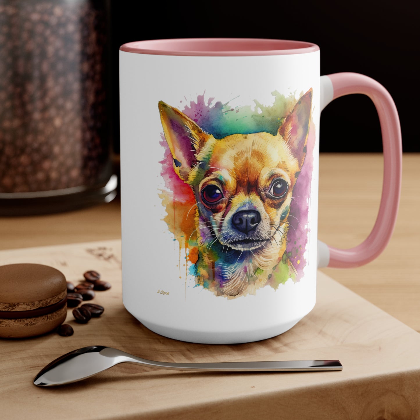 Chihuahua 7 Accent Mugs