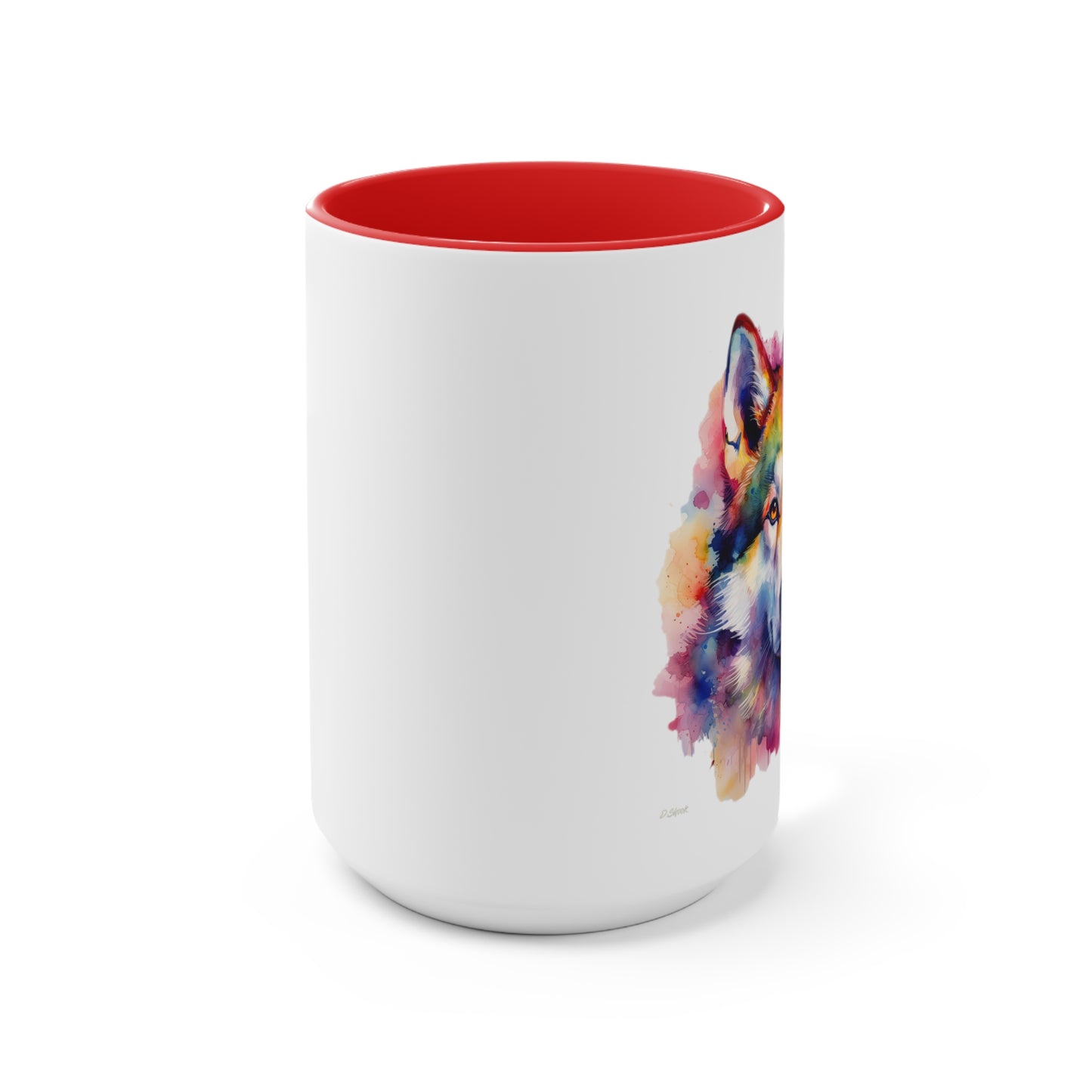 Siberian Husky 1 Accent Mugs