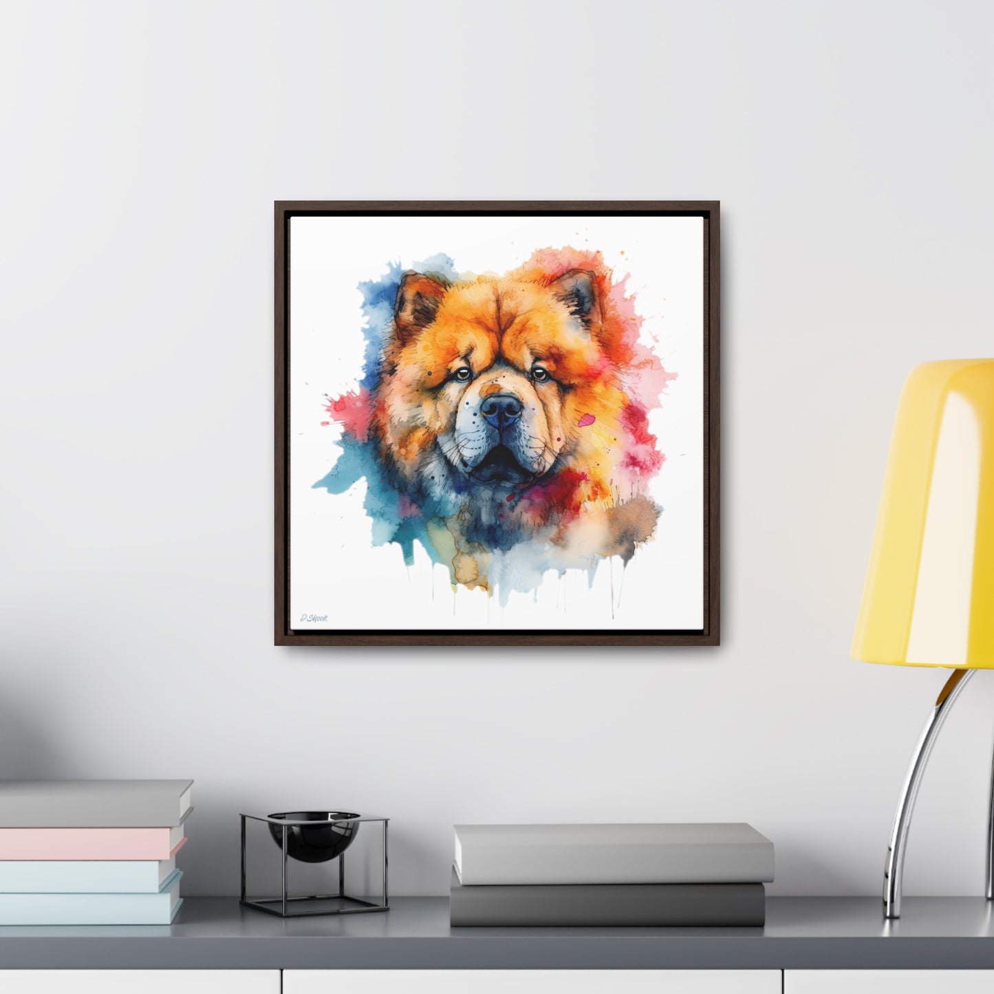 Chow Chow 1 Gallery Canvas Wraps, Square Frame