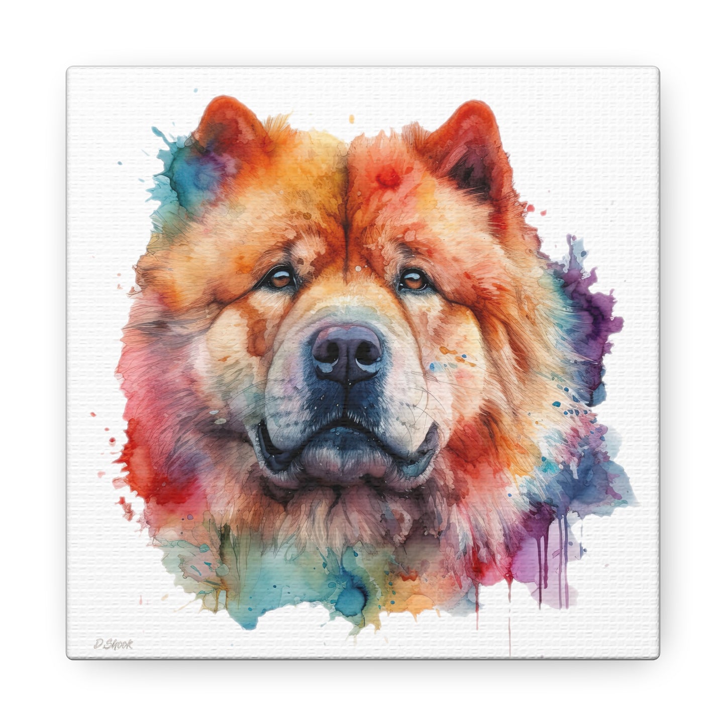 Chow Chow 2 Canvas Gallery Wraps