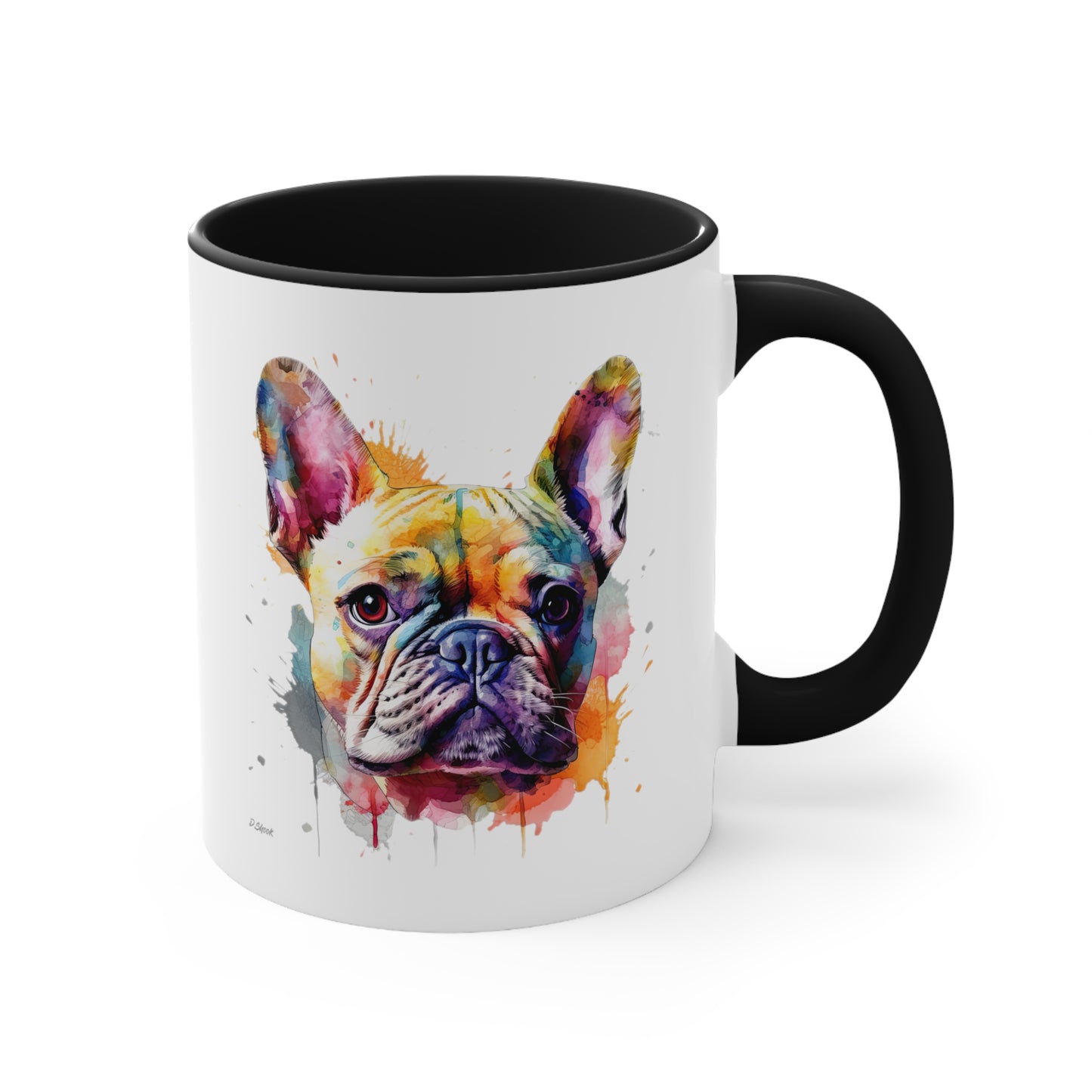 French Bulldog 6 Accent Mugs
