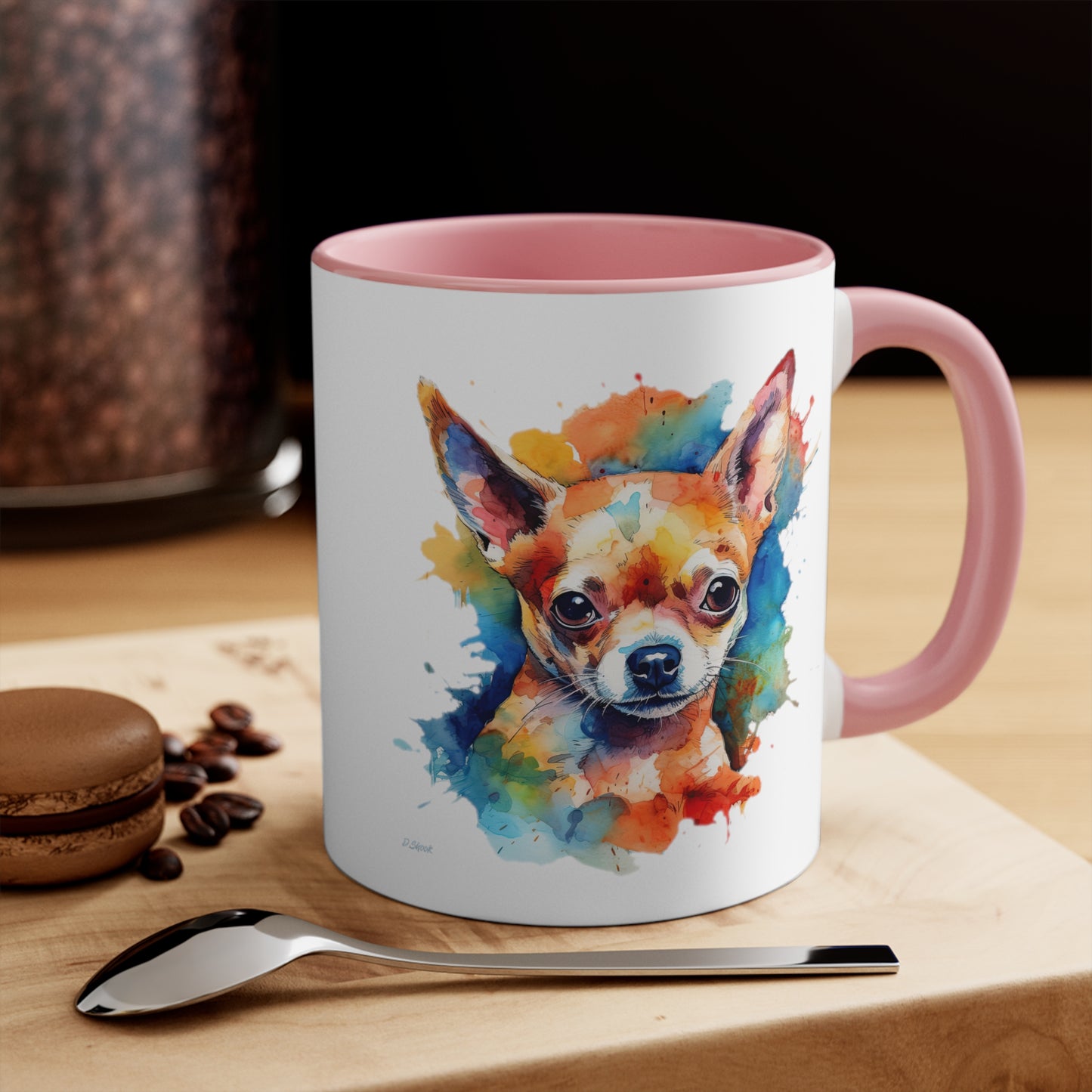 Chihuahua 6 Accent Mugs
