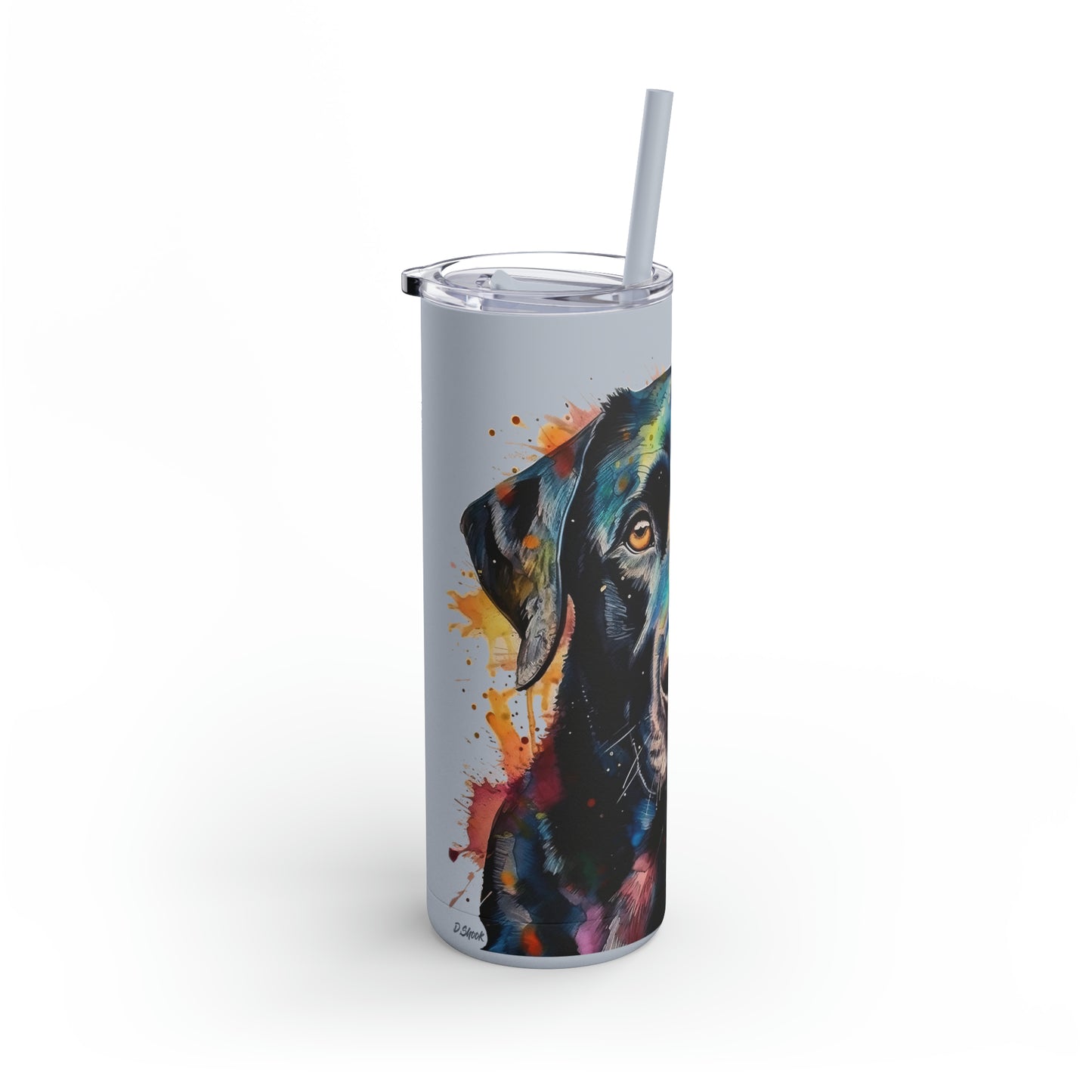 Black Lab 1 Maars Maker Skinny Matte Tumbler, 20oz