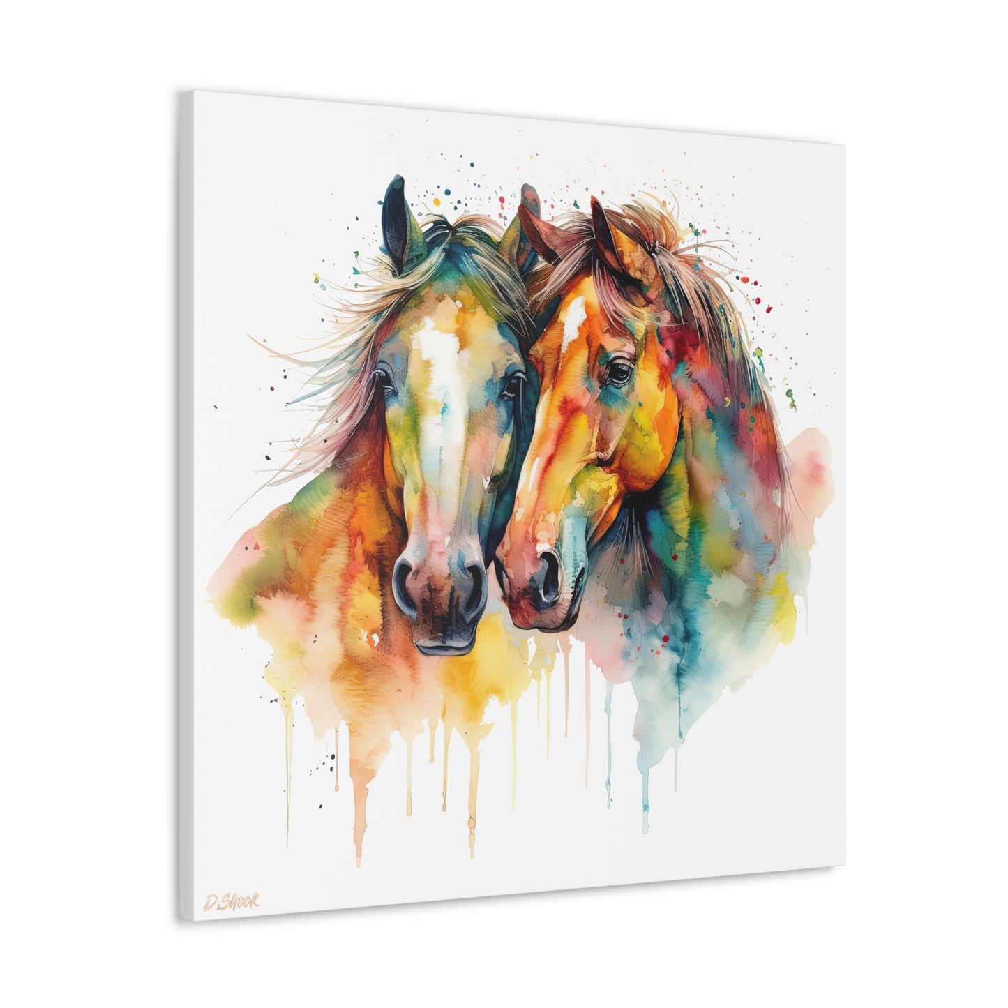 Horse Rescue 6 Canvas Gallery Wraps