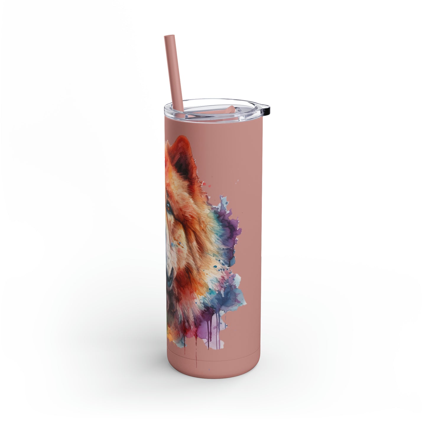 Chow Chow 2 Maars Maker Skinny Matte Tumbler, 20oz