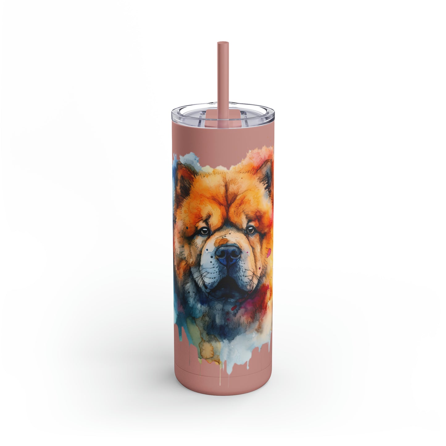 Chow Chow 1 Maars Maker Skinny Matte Tumbler, 20oz