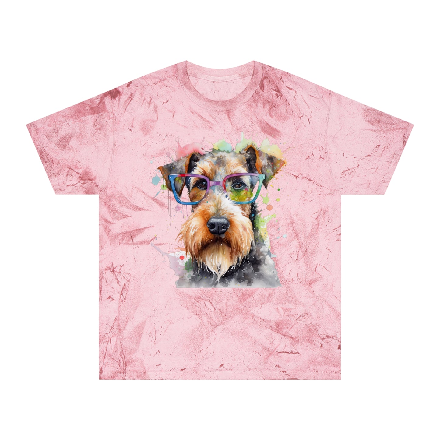 Airedale Terrier 6 Unisex Color Blast T-Shirt