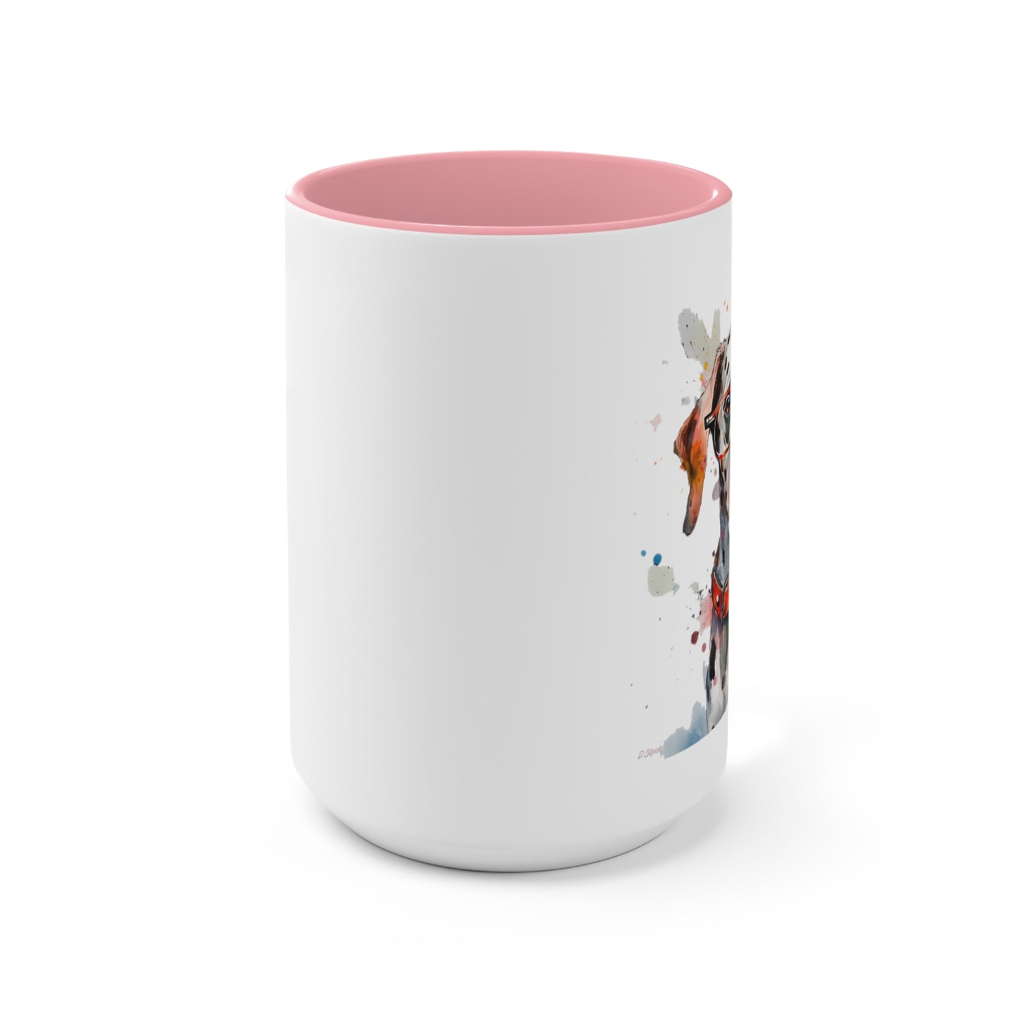 Dalmatian 3 Accent Mugs